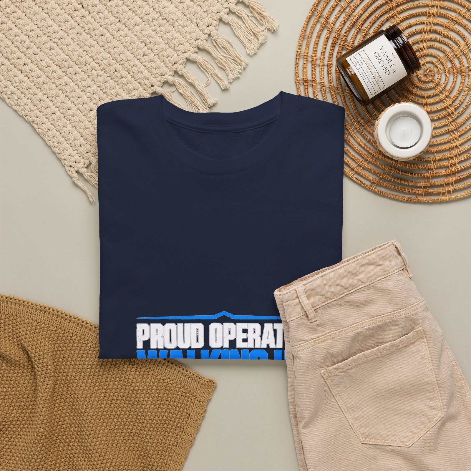 Proud Operator — Walking HR Violation T-Shirt - Image 23