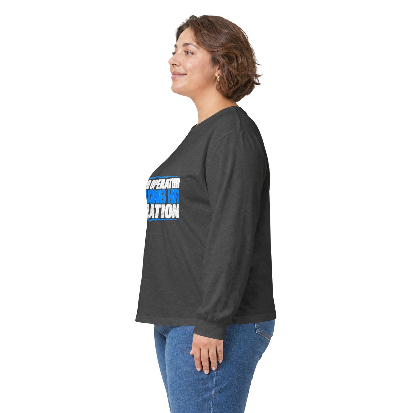Proud Operator — Walking HR Violation Long-Sleeve Shirt - Image 12
