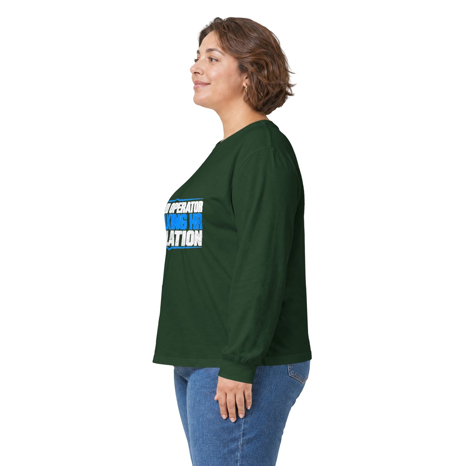Proud Operator — Walking HR Violation Long-Sleeve Shirt - Image 8