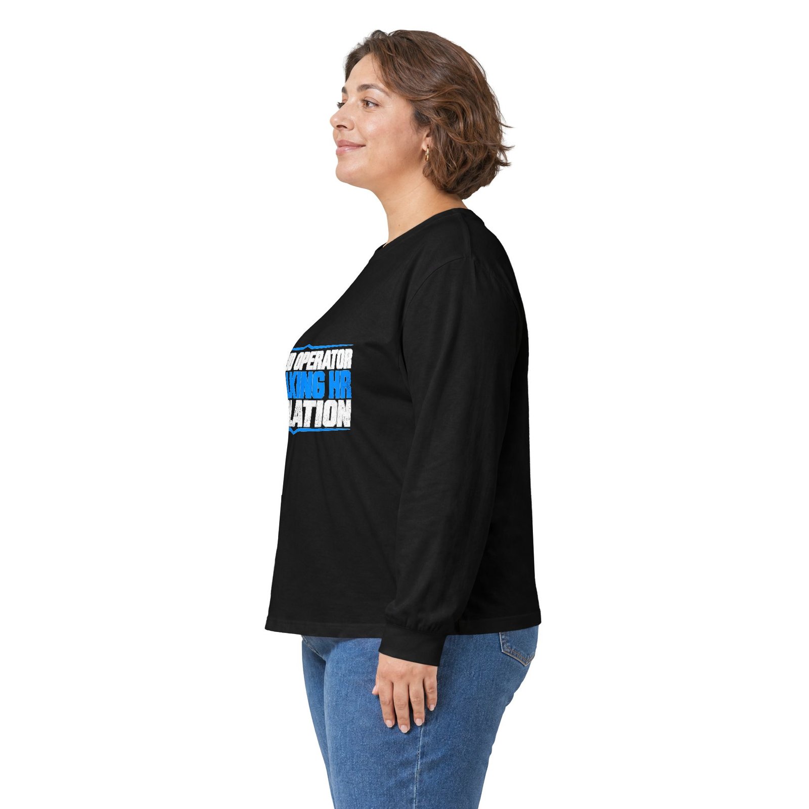 Proud Operator — Walking HR Violation Long-Sleeve Shirt - Image 4