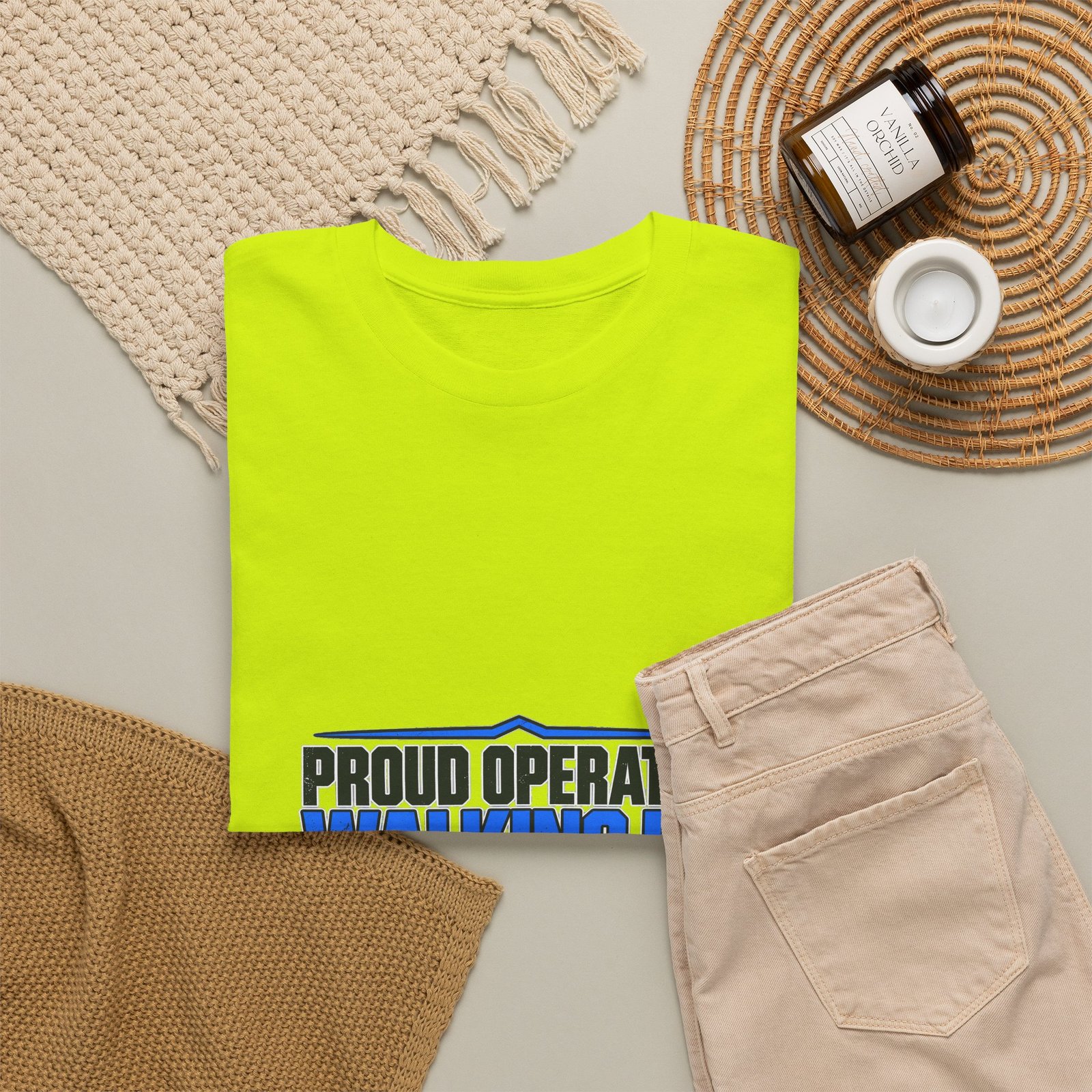 Proud Operator — Walking HR Violation High-Visibility T-Shirt - Image 8