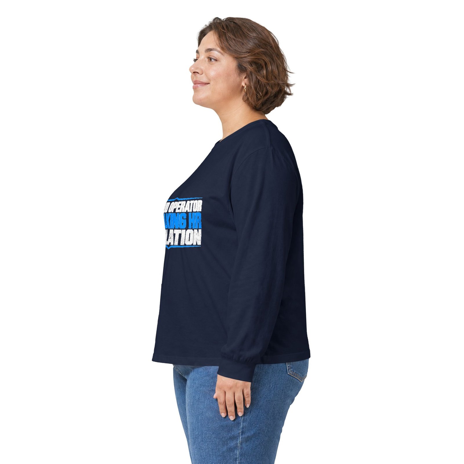 Proud Operator — Walking HR Violation Long-Sleeve Shirt - Image 16
