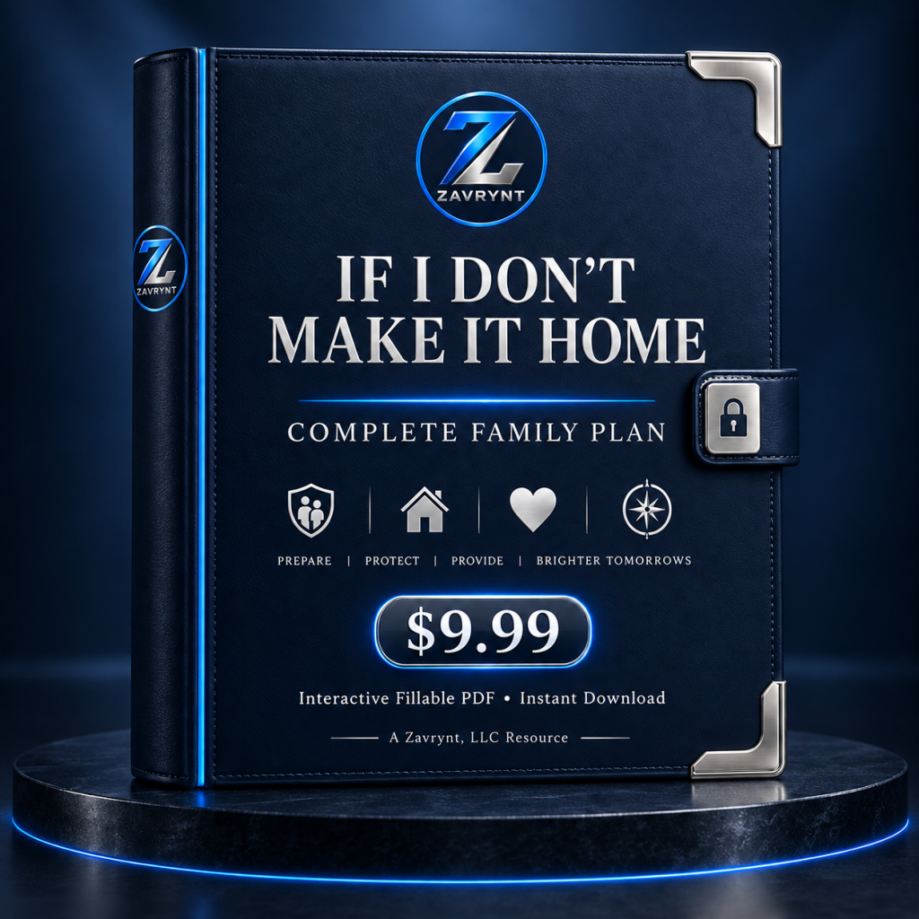 If I Don’t Make It Home — Complete Family Plan