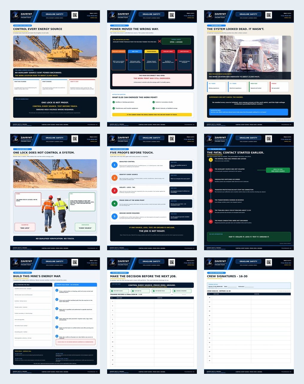 Protect the Edge Before Work Begins - OSHA Toolbox Talk + Poster - Image 2