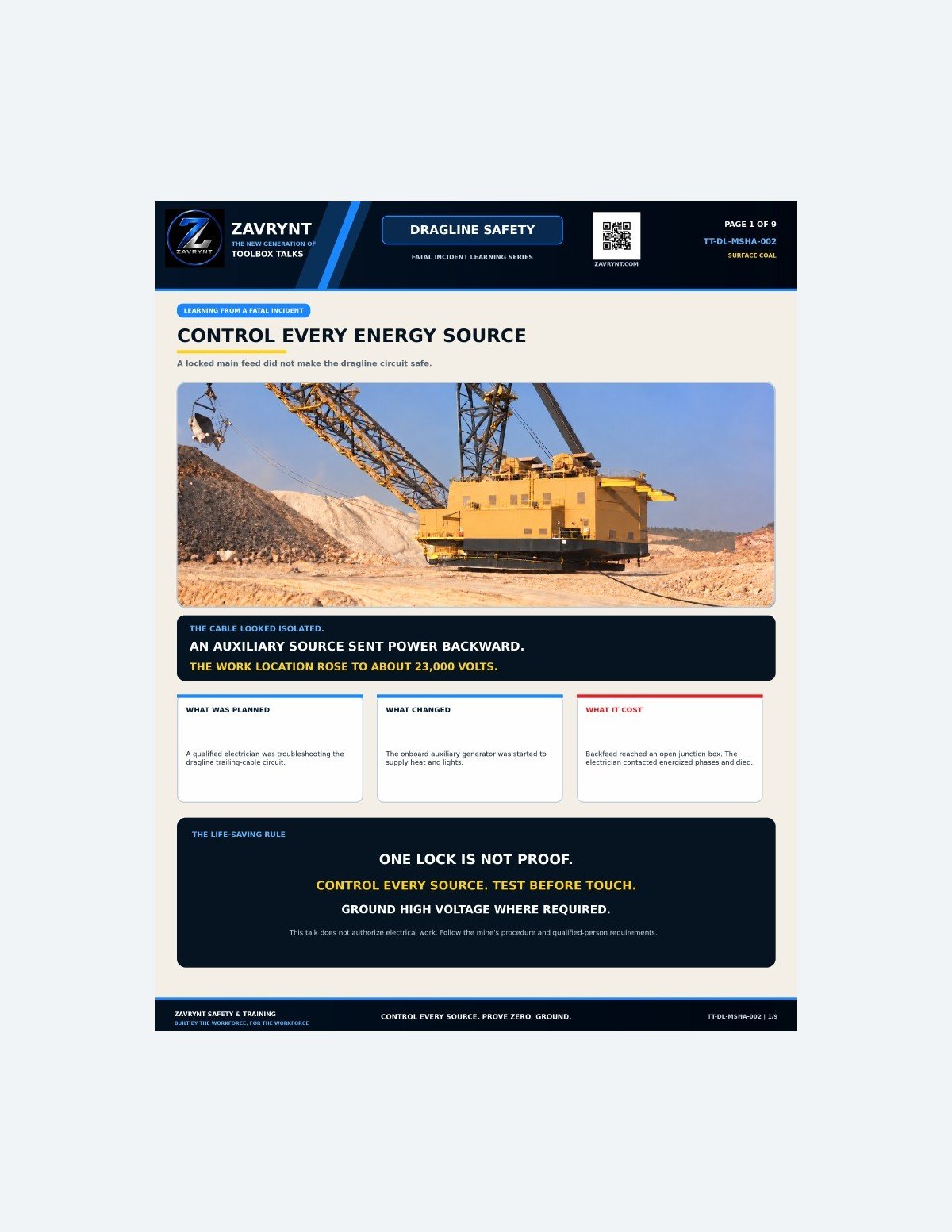 Protect the Edge Before Work Begins - OSHA Toolbox Talk + Poster - Image 3