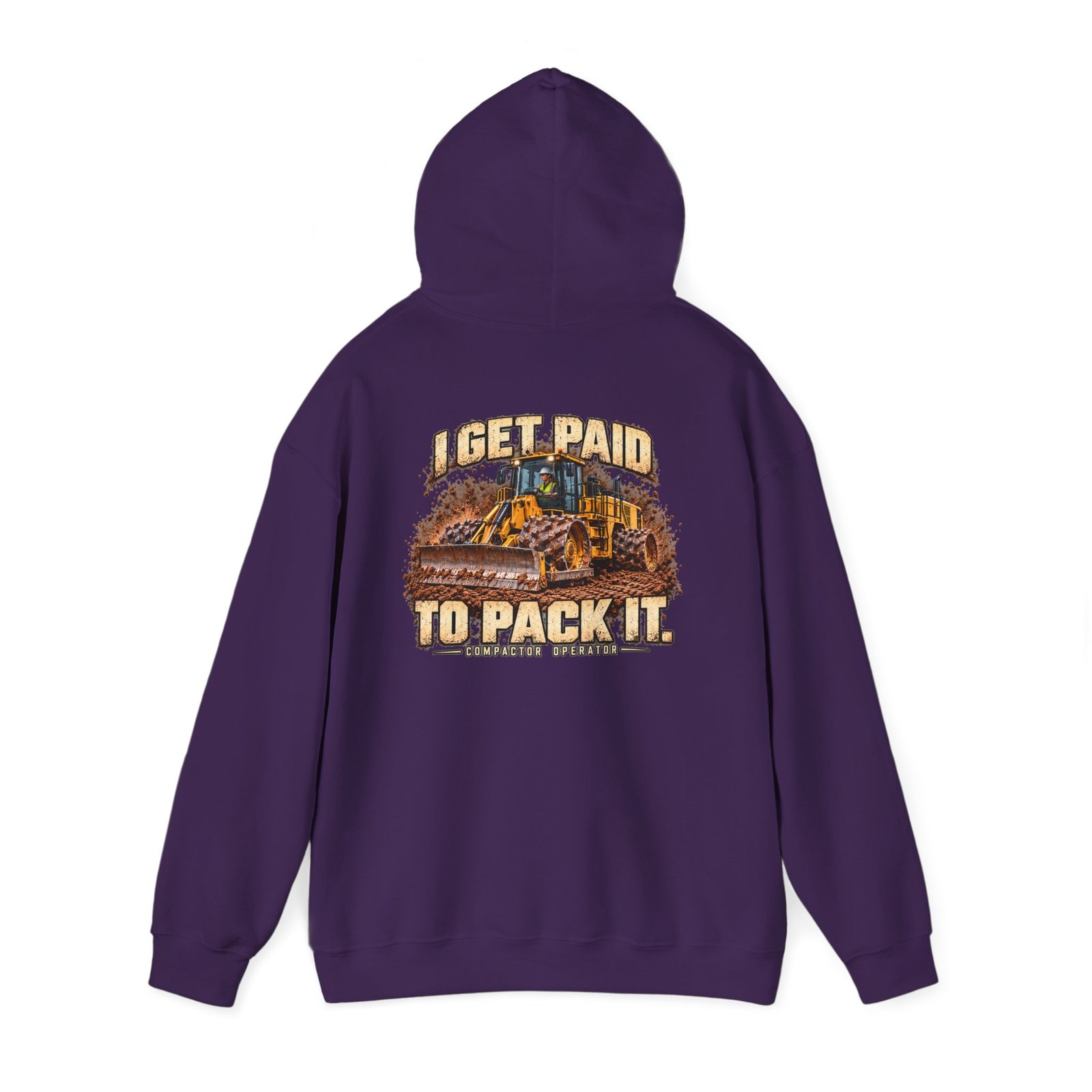 I Get Paid to Pack It — Woman Compactor Operator Hoodie | Don’t Be a Ronnie - Image 15