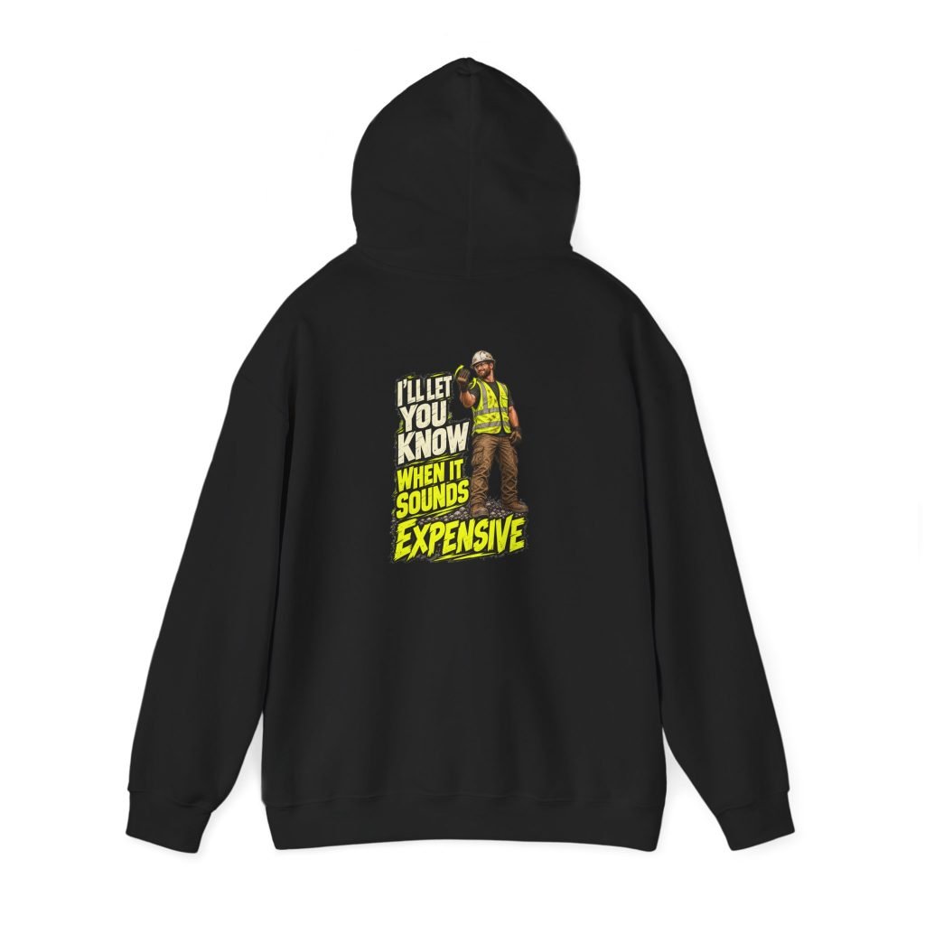 Spotter’s Expensive Backup Signal | Neon Safety Hoodie — Don’t Be a Ronnie