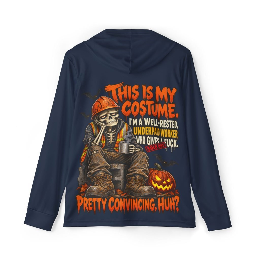 This Is My Costume — Navy Sports AOP Full-Back Hoodie | Don’t Be a Ronnie