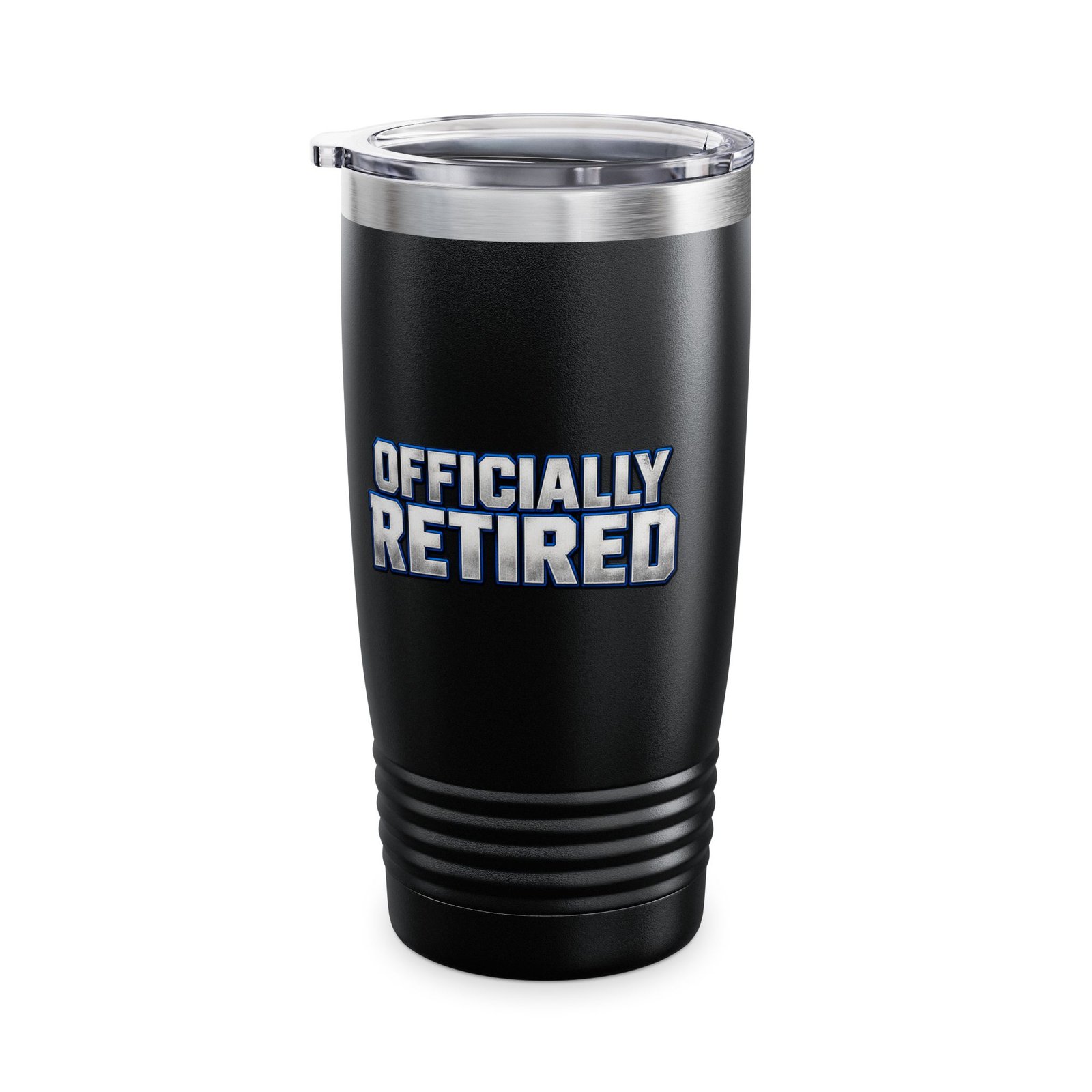 Officially Retired 20oz Tumbler — Retirement Gift Travel Mug - Image 2