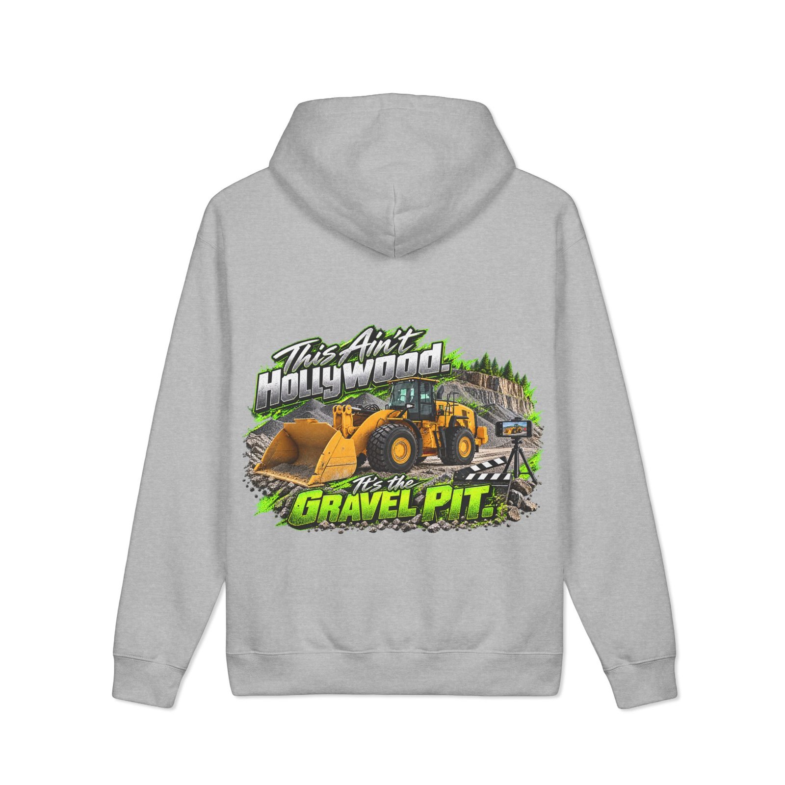 This Ain’t Hollywood. It’s the Gravel Pit. | Operator 12.5 oz Heavyweight Hoodie — Trades TikTok Collection - Image 10