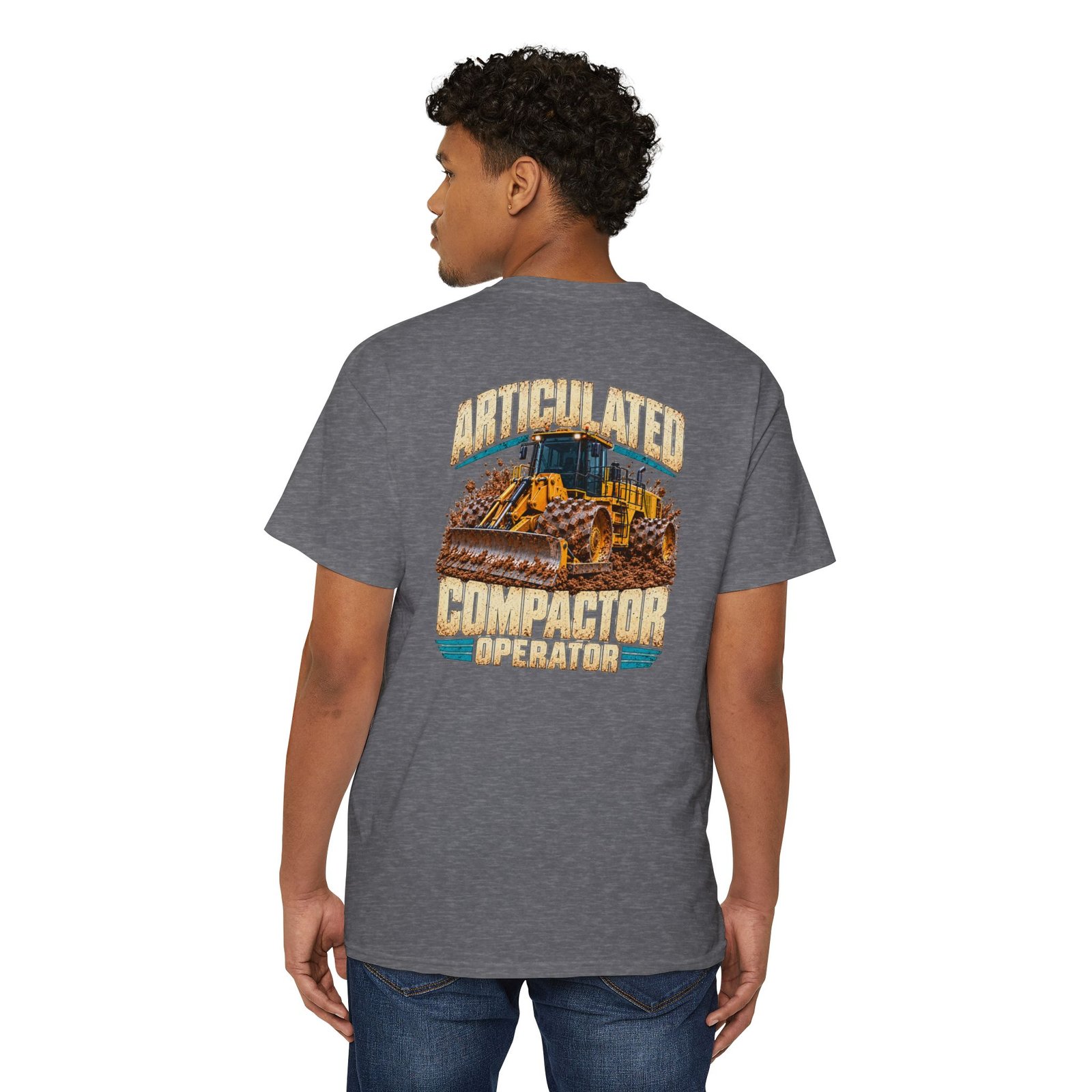 Articulated Compactor Operator Pocket Tee | Don’t Be a Ronnie - Image 8