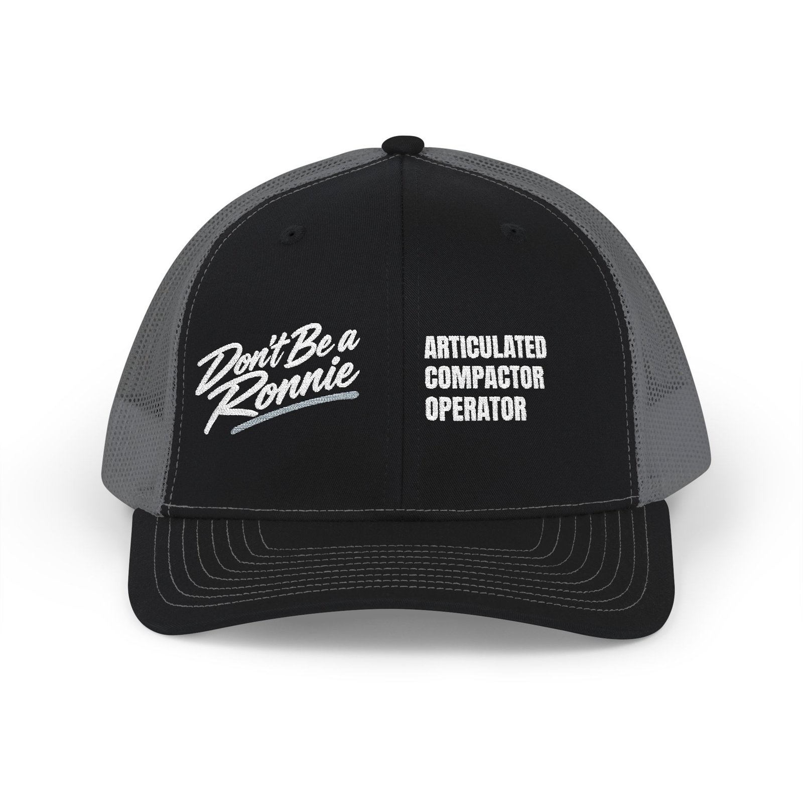 Articulated Compactor Operator Embroidered Richardson 112 Hat | Don’t Be a Ronnie - Image 9