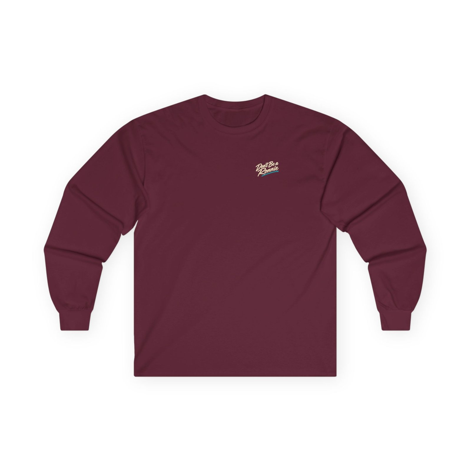 I Chase Bucks at Work — Blue Collar Deer Hunter Long Sleeve | Don’t Be a Ronnie - Image 4