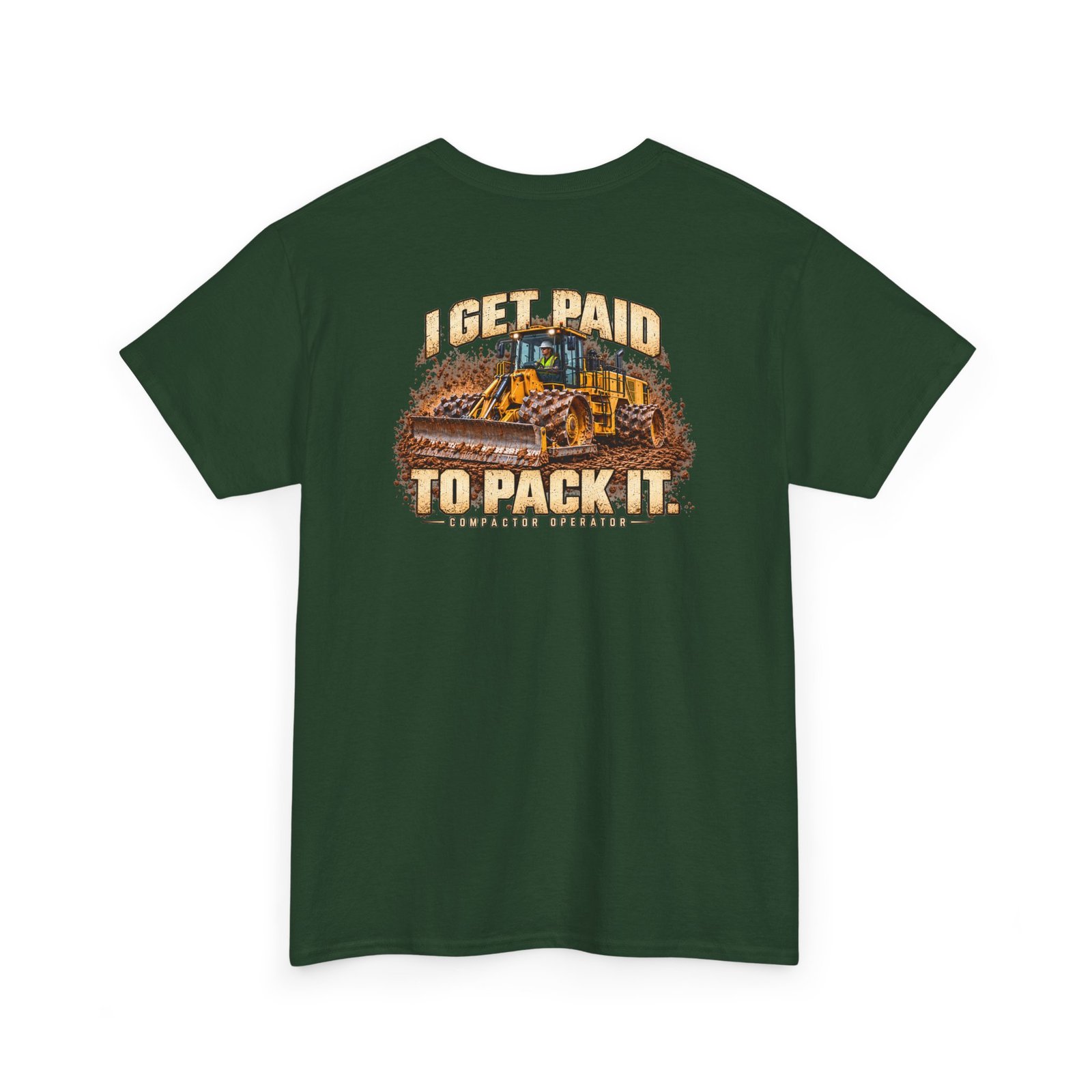 I Get Paid to Pack It — Male Compactor Operator T-Shirt | Don’t Be a Ronnie - Image 5