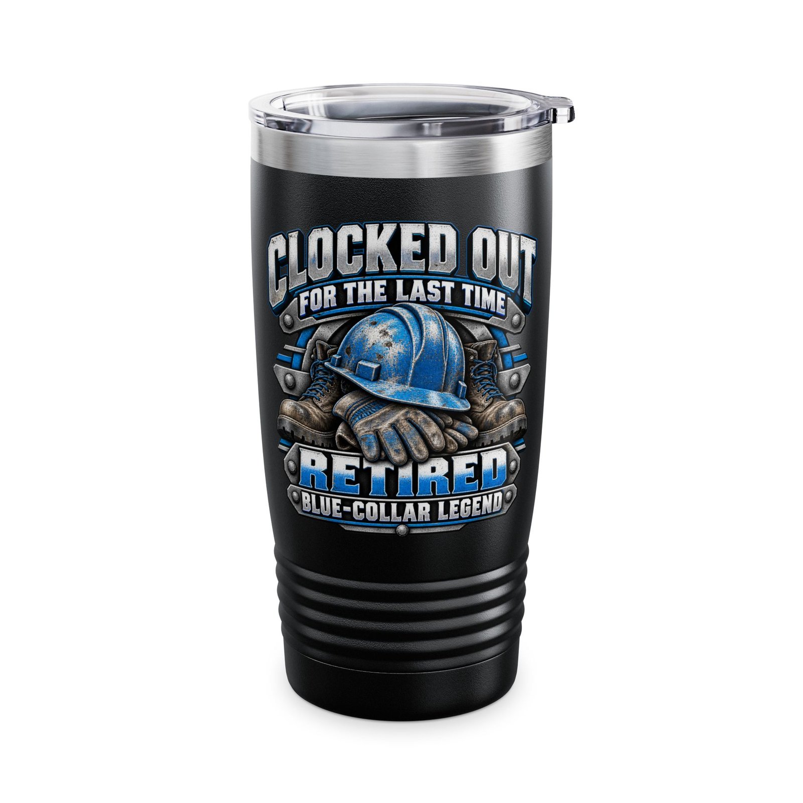 Officially Retired 20oz Tumbler — Retirement Gift Travel Mug