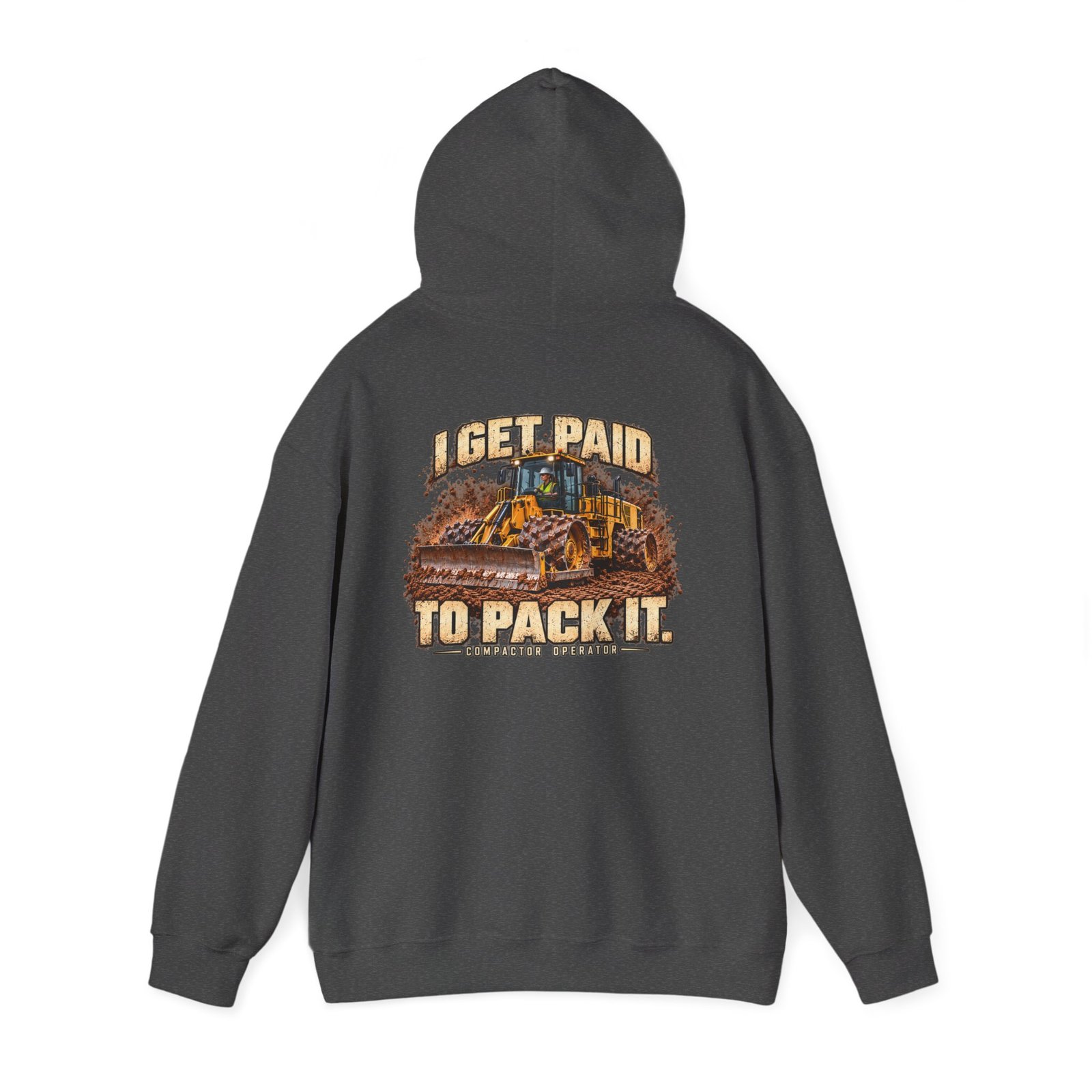 I Get Paid to Pack It — Woman Compactor Operator Hoodie | Don’t Be a Ronnie - Image 3