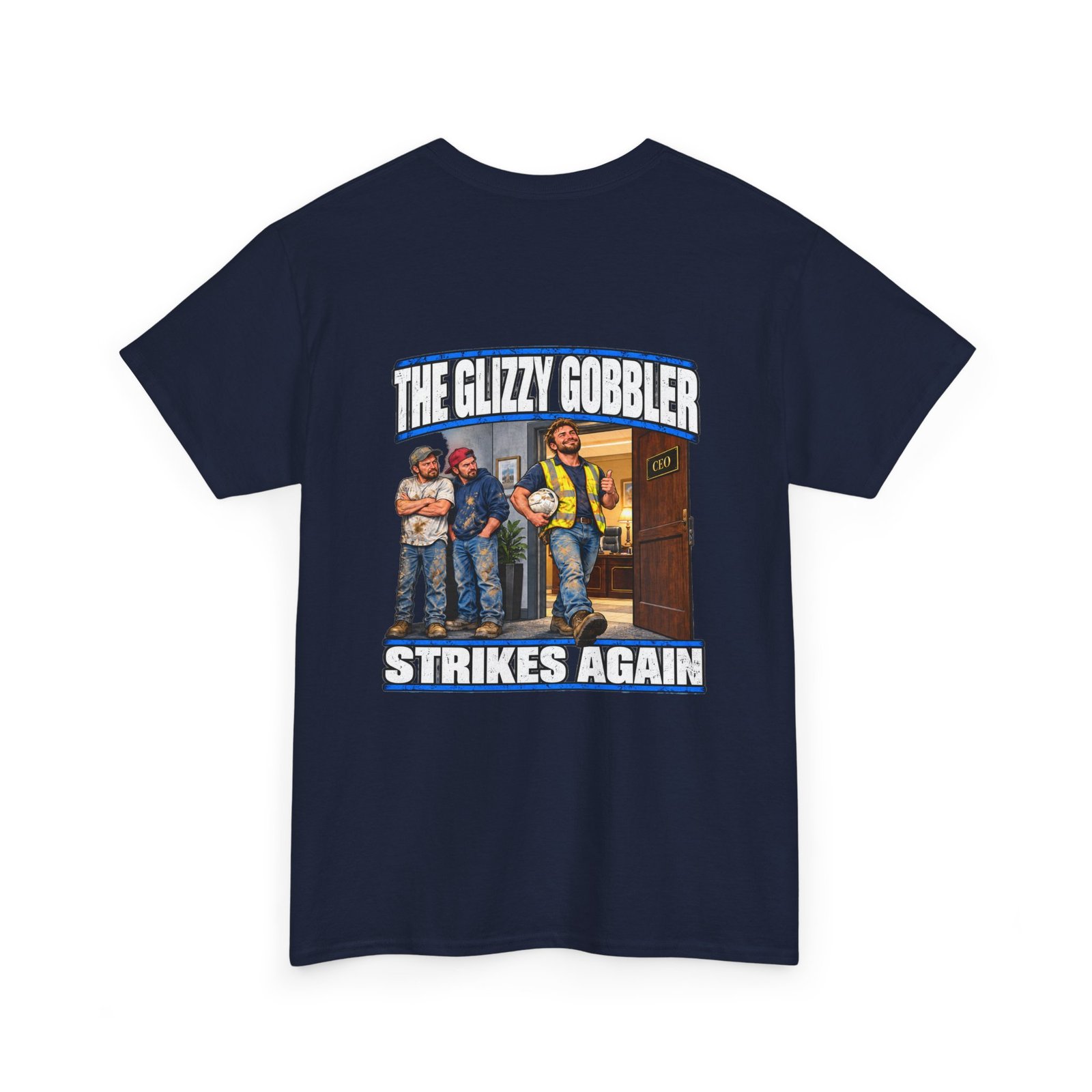 The Glizzy Gobbler Strikes Again — Don’t Be a Ronnie Construction T-Shirt - Image 6