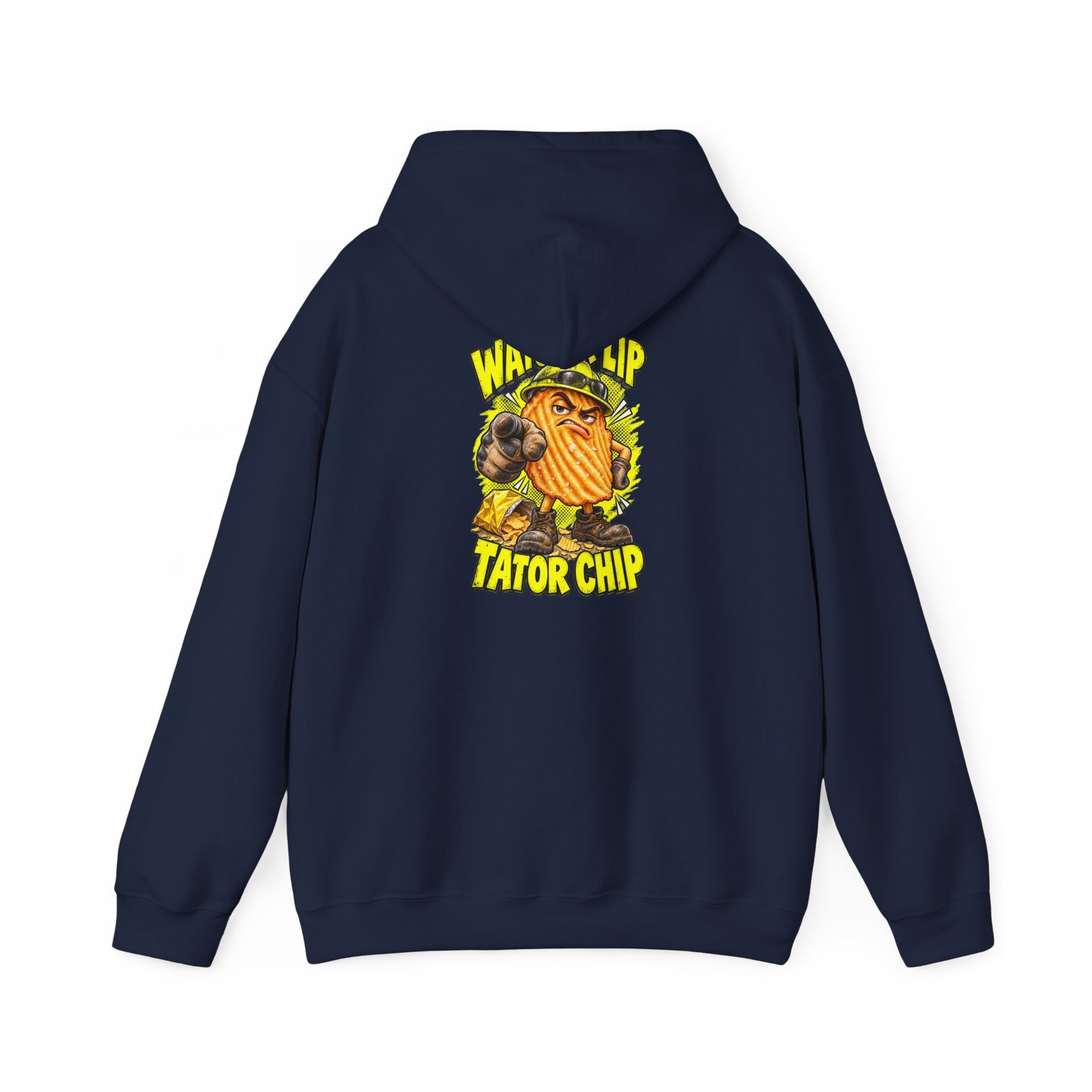 Watcher Lip Tator Chip | Back-Print Hoodie — Don’t Be a Ronnie - Image 12