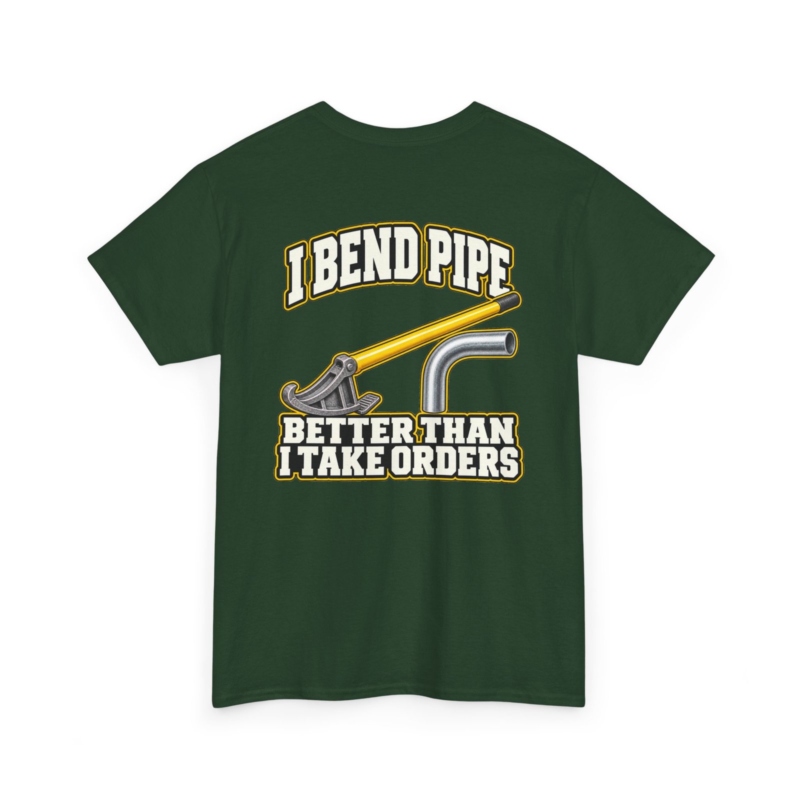 I Bend Pipe Better Than I Take Orders | Electrician T-Shirt - Image 3