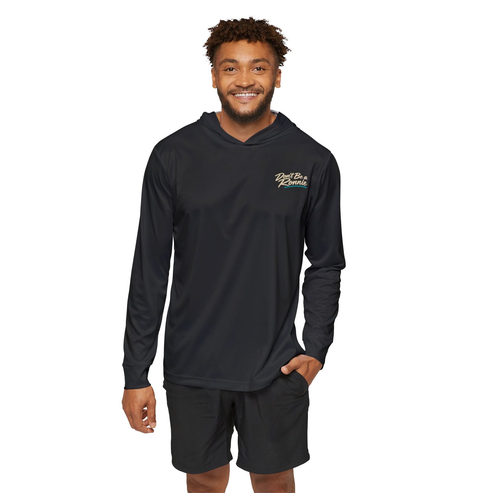 Another Day Closer to Retirement. Or the Crime Scene. — Ladies Laborer Sports AOP Full-Back Hoodie | Don’t Be a Ronnie - Image 3