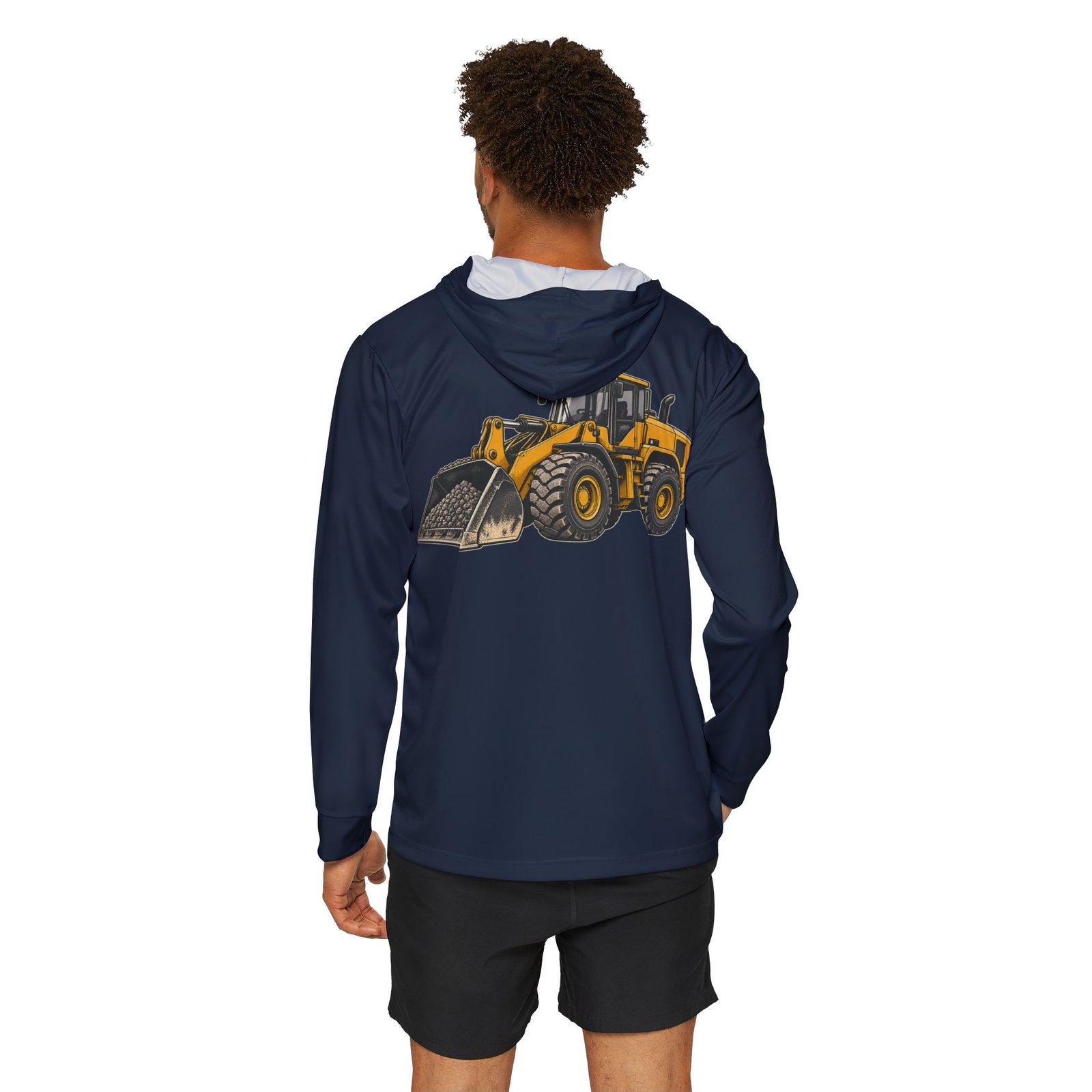 I Run Heavy Equipment and My Fucking Mouth — Navy Sports AOP Full-Back Hoodie | Don’t Be a Ronnie - Image 4