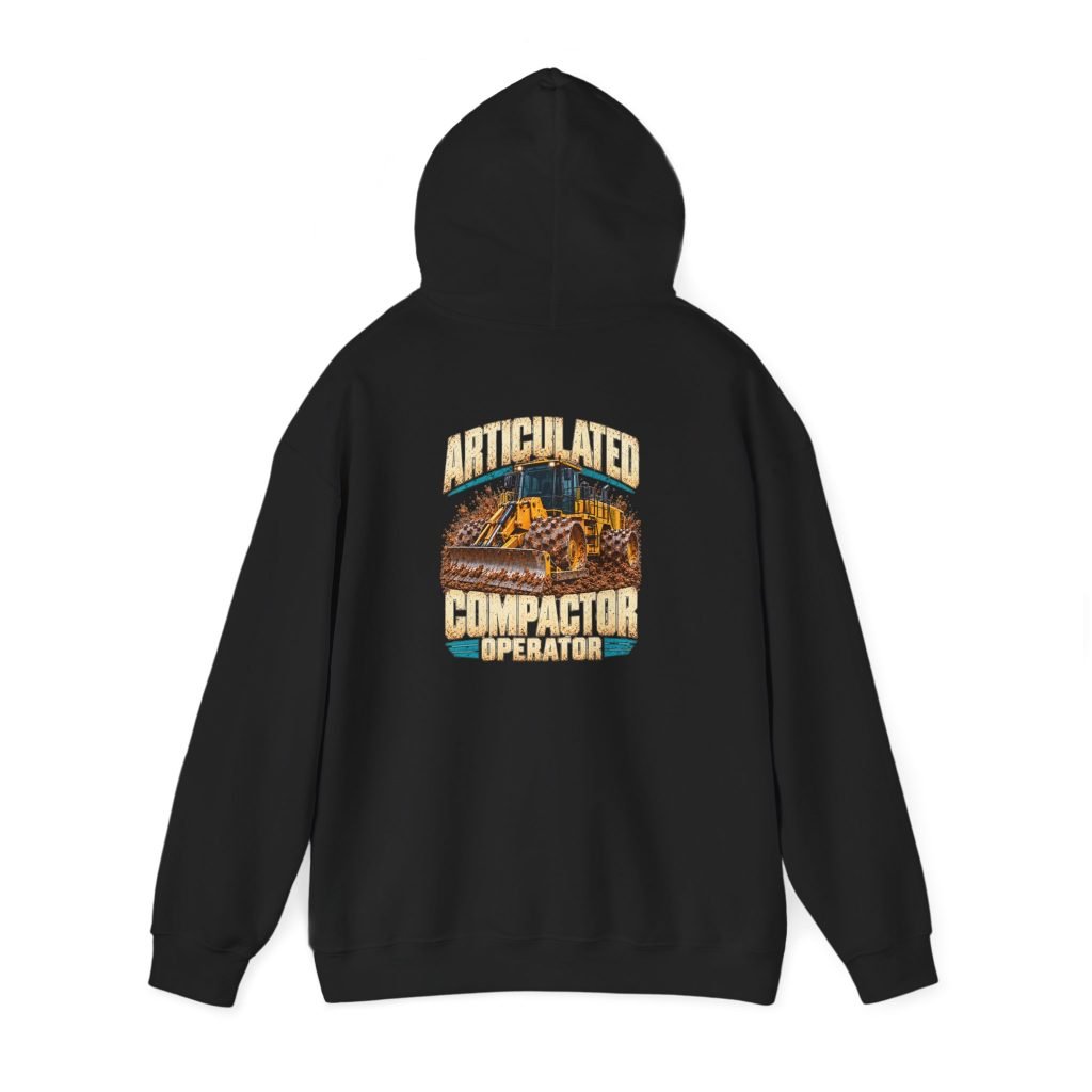 Articulated Compactor Operator Hoodie | Don’t Be a Ronnie