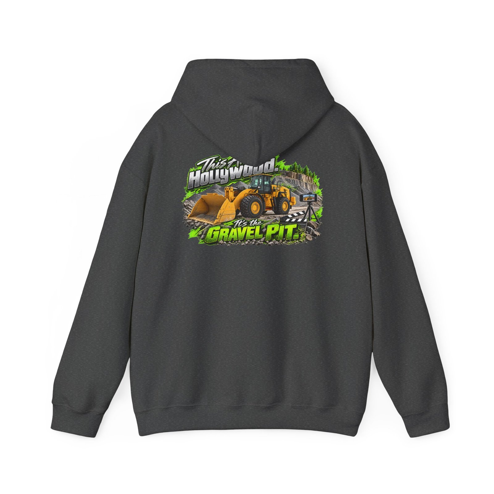 This Ain’t Hollywood. It’s the Gravel Pit. | Operator Hoodie — Trades TikTok Collection - Image 3