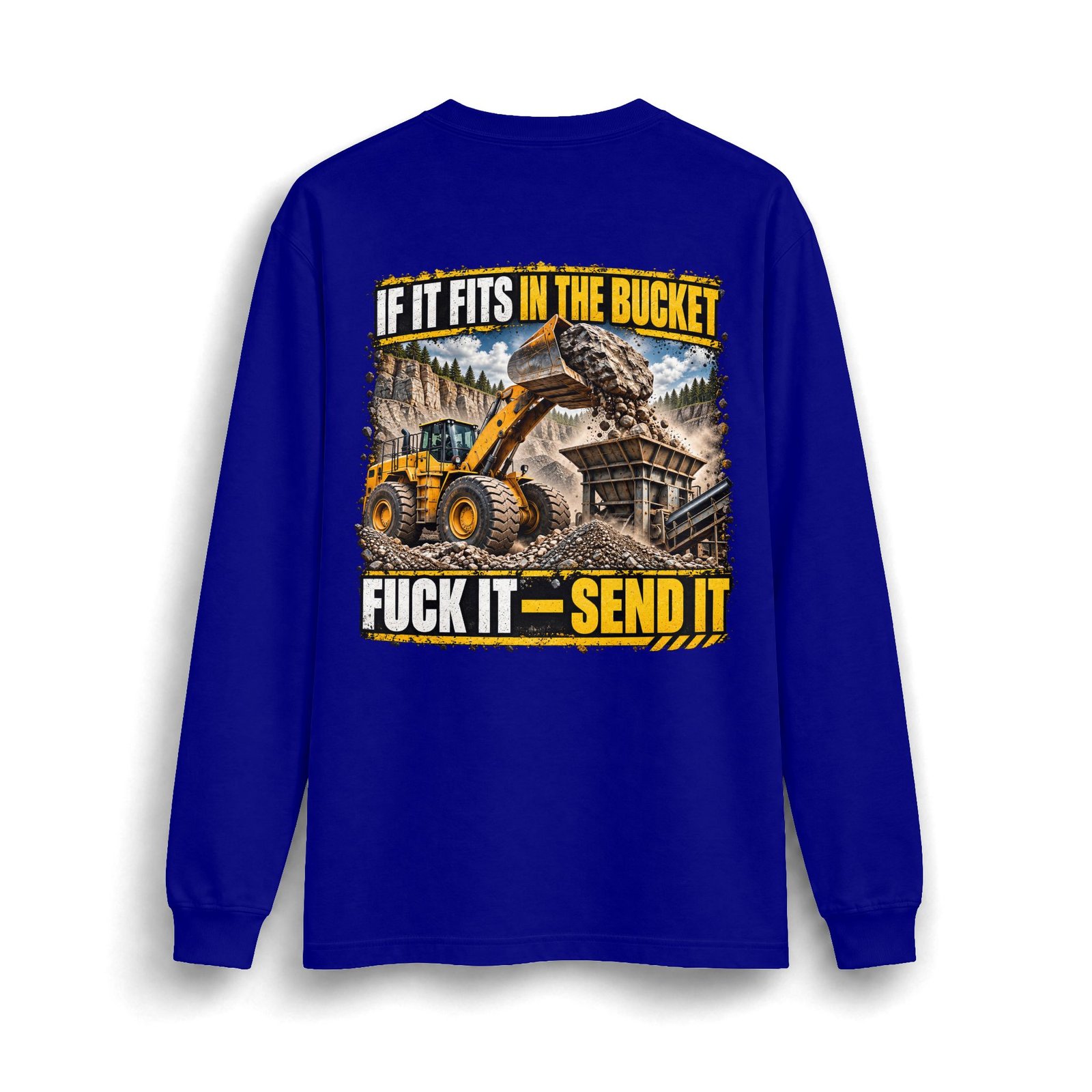 If It Fits in the Bucket, Fuck It — Send It Heavyweight Long-Sleeve Shirt - Image 5