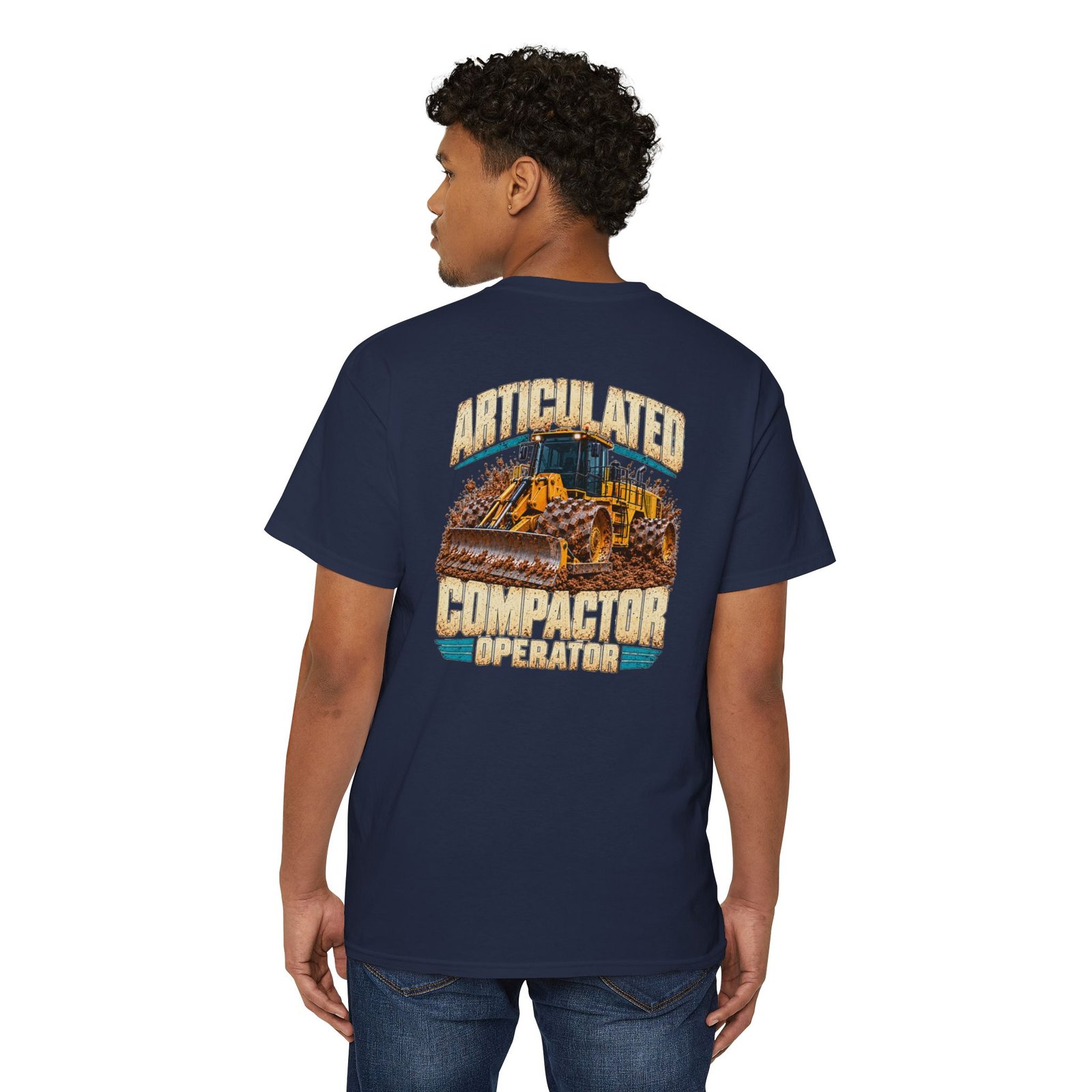 Articulated Compactor Operator Pocket Tee | Don’t Be a Ronnie - Image 16