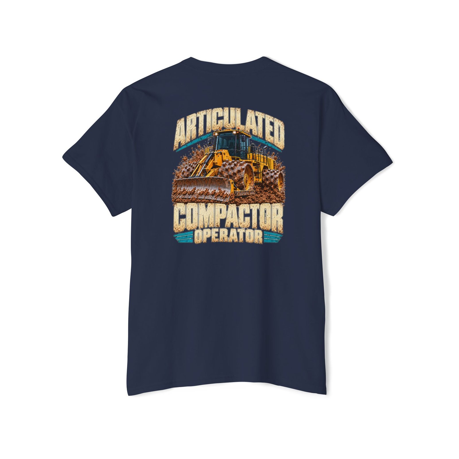 Articulated Compactor Operator Pocket Tee | Don’t Be a Ronnie - Image 14