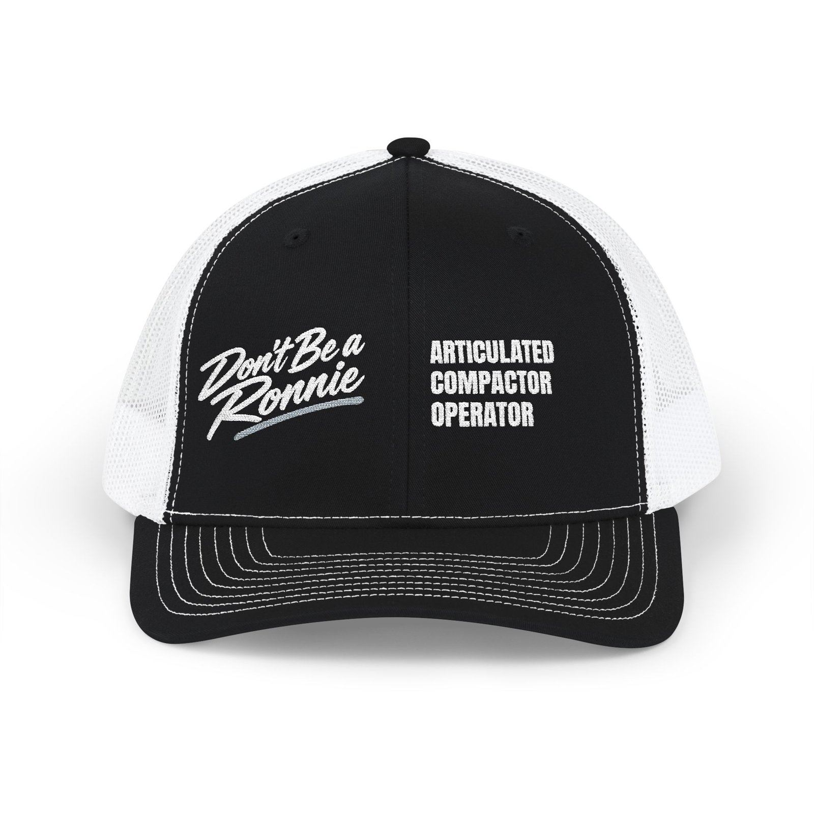 Articulated Compactor Operator Embroidered Richardson 112 Hat | Don’t Be a Ronnie - Image 5