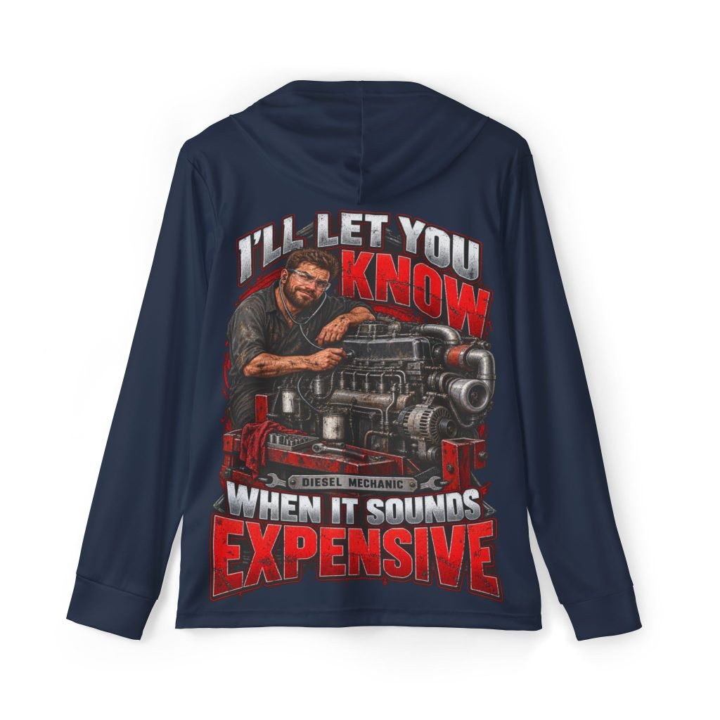 I’ll Let You Know When It Sounds Expensive — Navy Sports AOP Full-Back Hoodie | Don’t Be a Ronnie