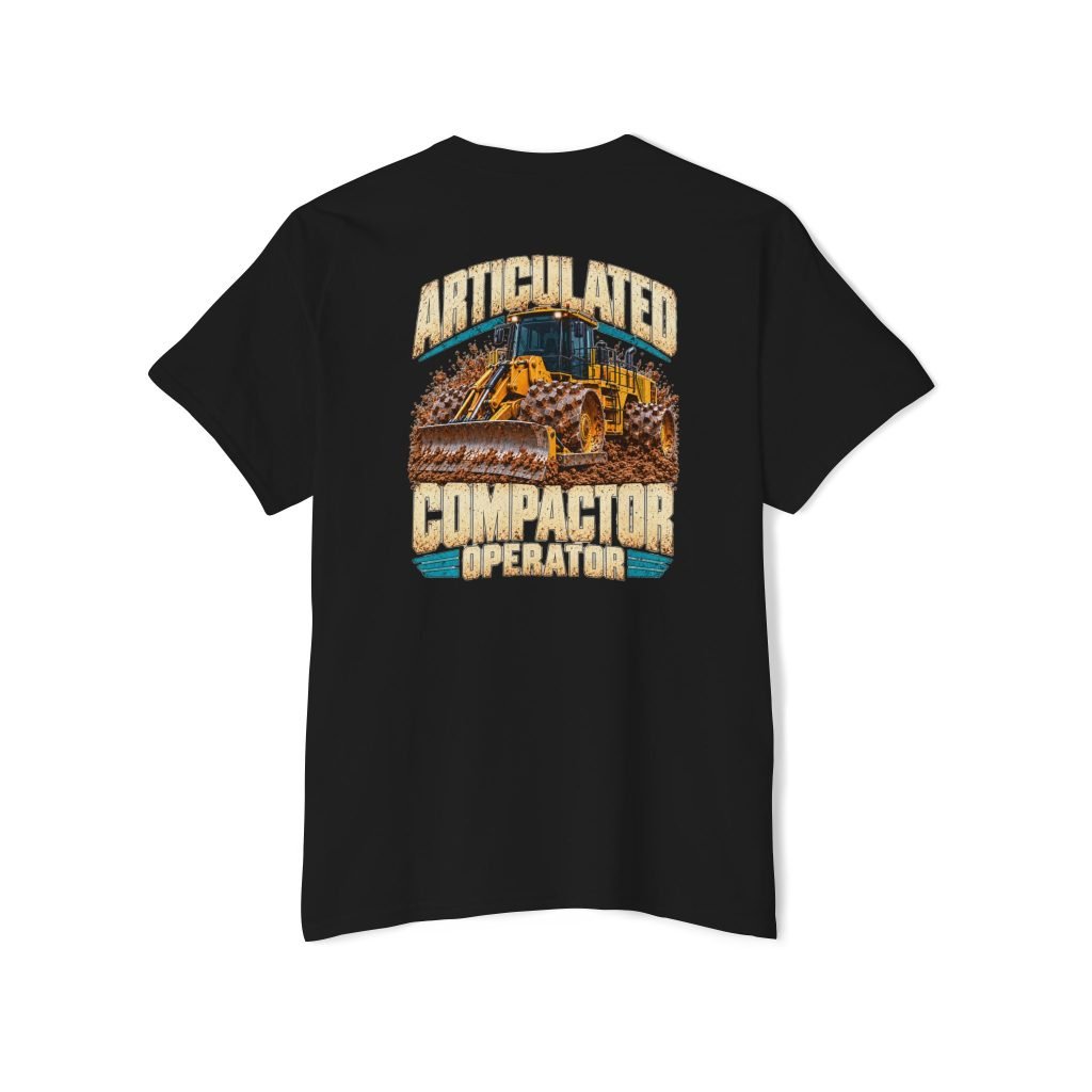 Articulated Compactor Operator Pocket Tee | Don’t Be a Ronnie