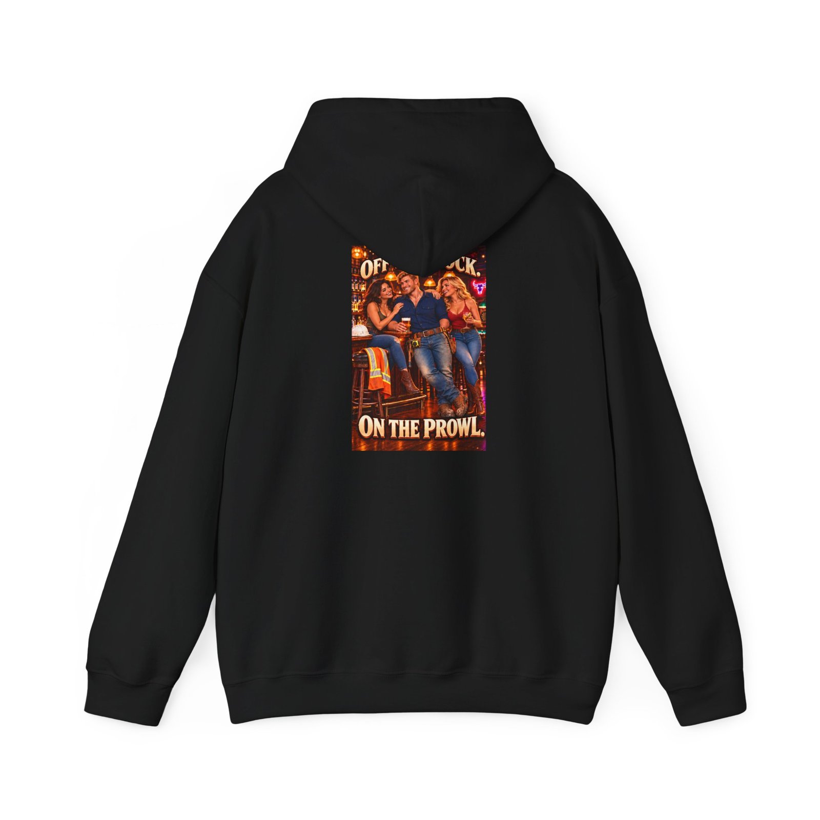 Off the Clock. On the Prowl. — Blue-Collar Hoodie | Don’t Be a Ronnie