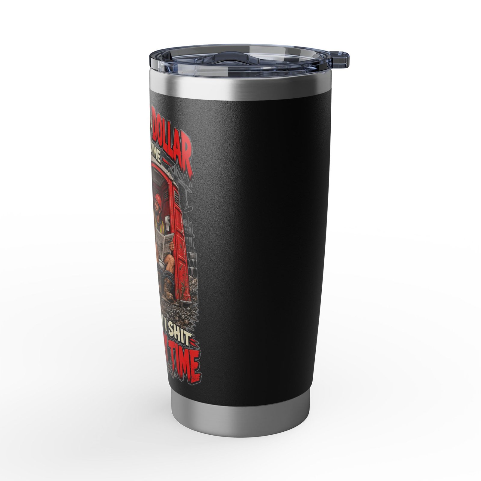 Boss Makes a Dollar | Jobsite Payday 20oz Tumbler — Don’t Be a Ronnie - Image 7