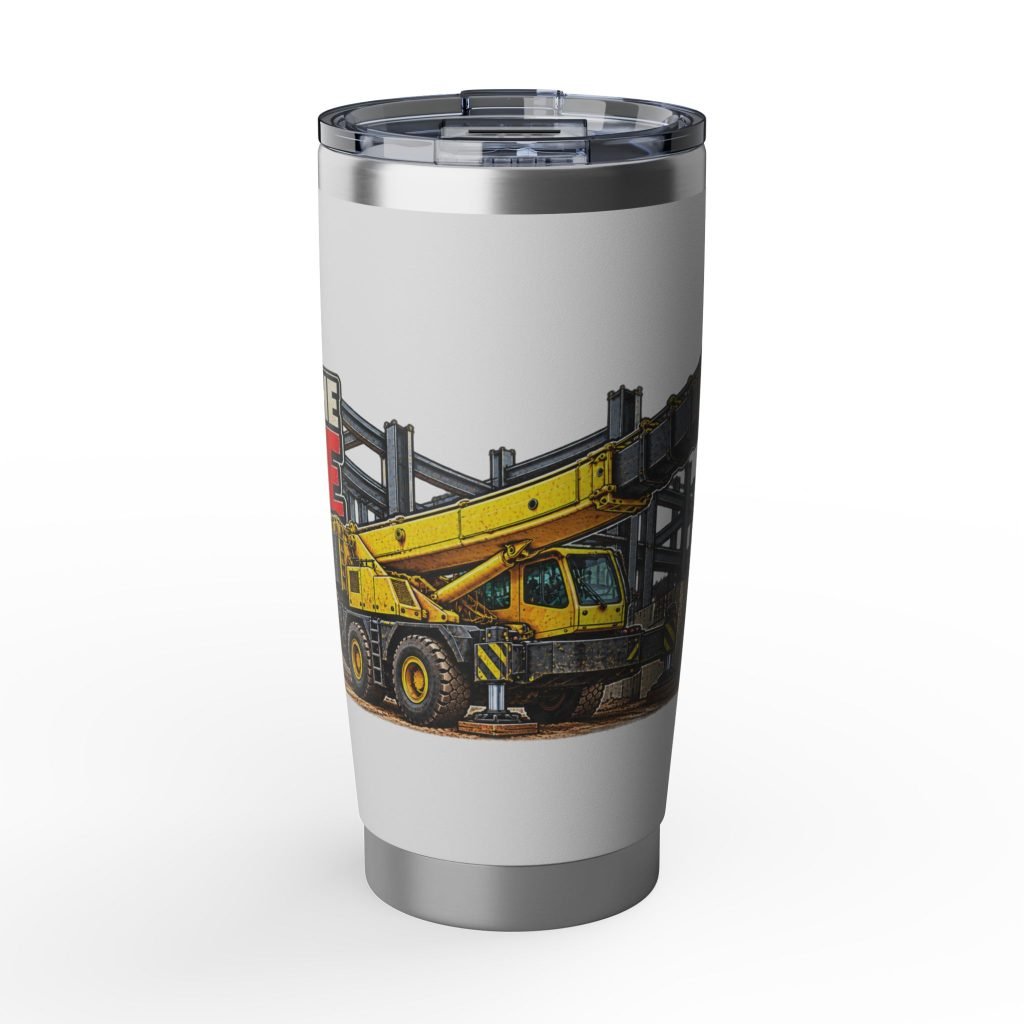 When the Crane Stops, the Whole Job Stops | 20oz Tumbler — Don’t Be a Ronnie
