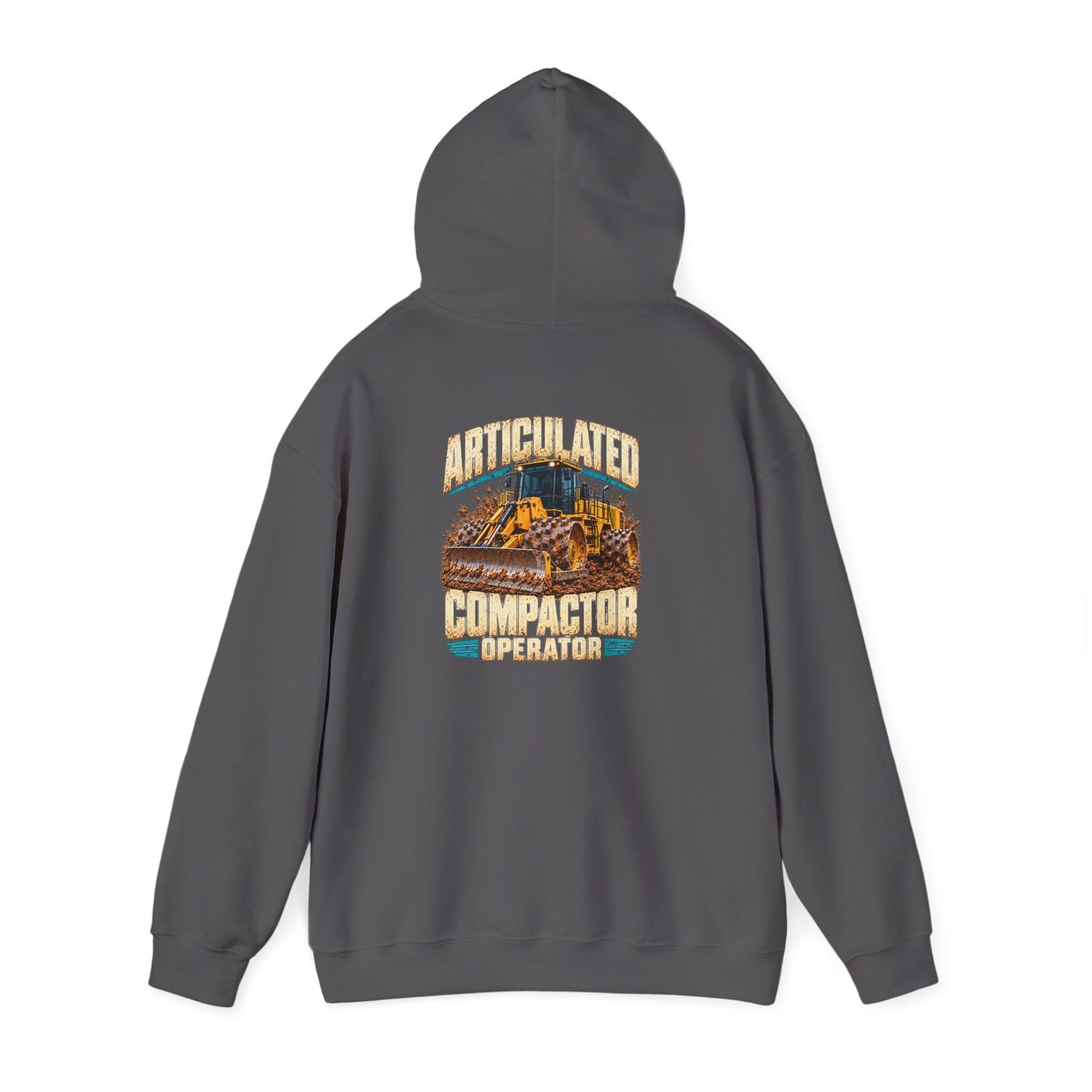 Articulated Compactor Operator Hoodie | Don’t Be a Ronnie - Image 9