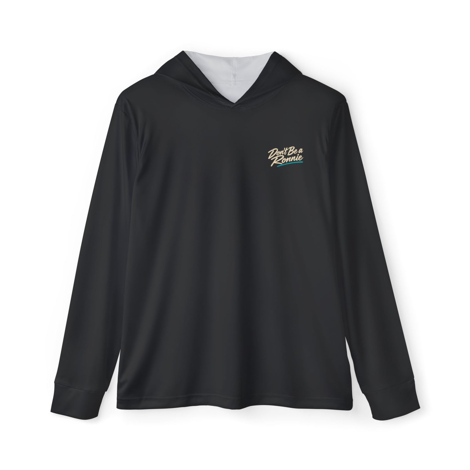 She Runs It. She Packs It. — Woman Compactor Operator — Black Sports AOP Hoodie | Don’t Be a Ronnie - Image 2