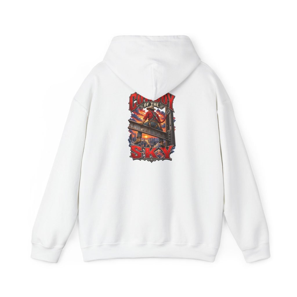 Cowboy of the Sky | Ironworker Back-Print Hoodie — Don’t Be a Ronnie