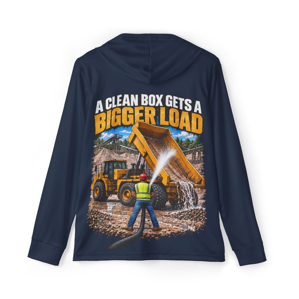 A Clean Box Gets a Bigger Load — Navy Sports AOP Full-Back Hoodie | Don’t Be a Ronnie