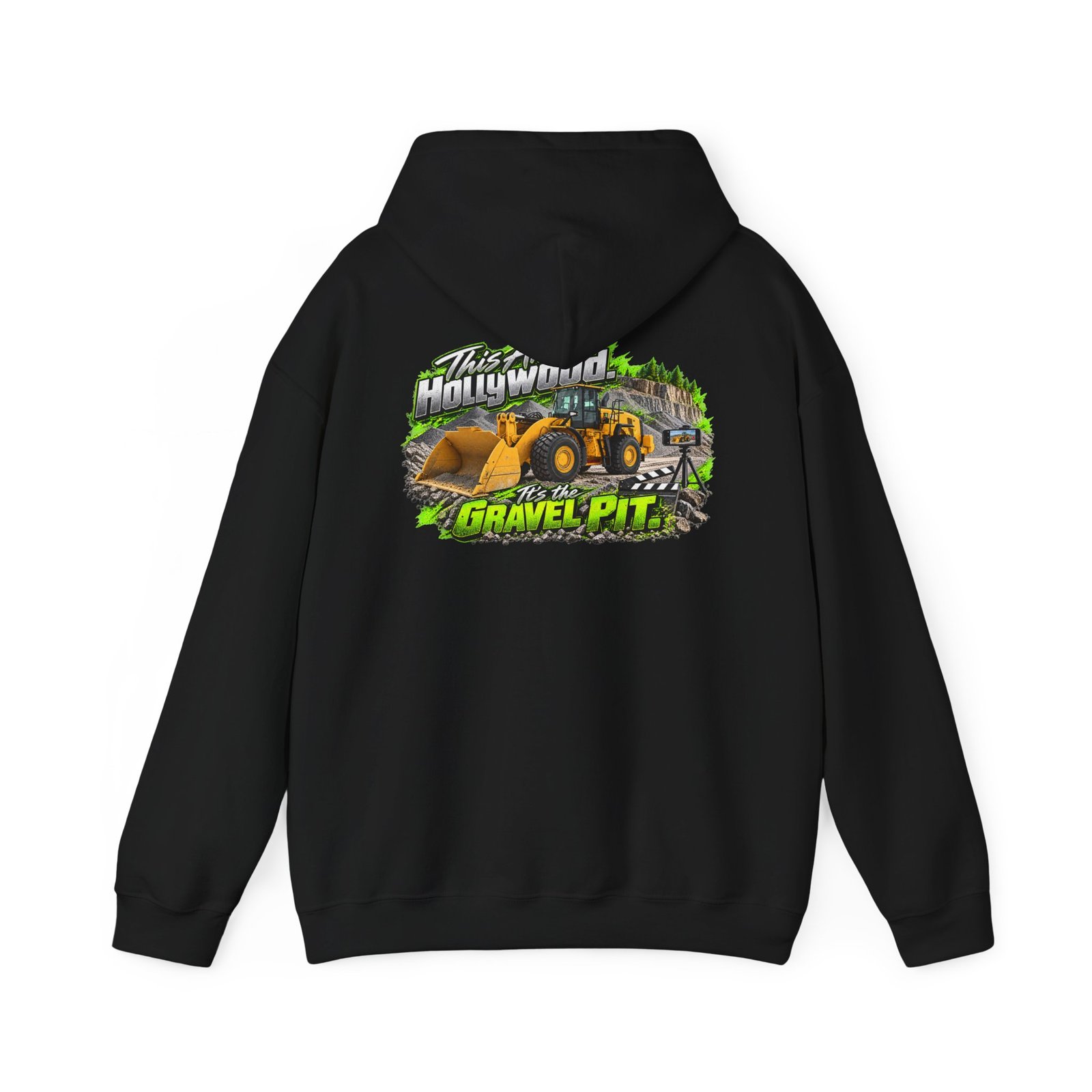 This Ain’t Hollywood. It’s the Gravel Pit. | Operator Hoodie — Trades TikTok Collection