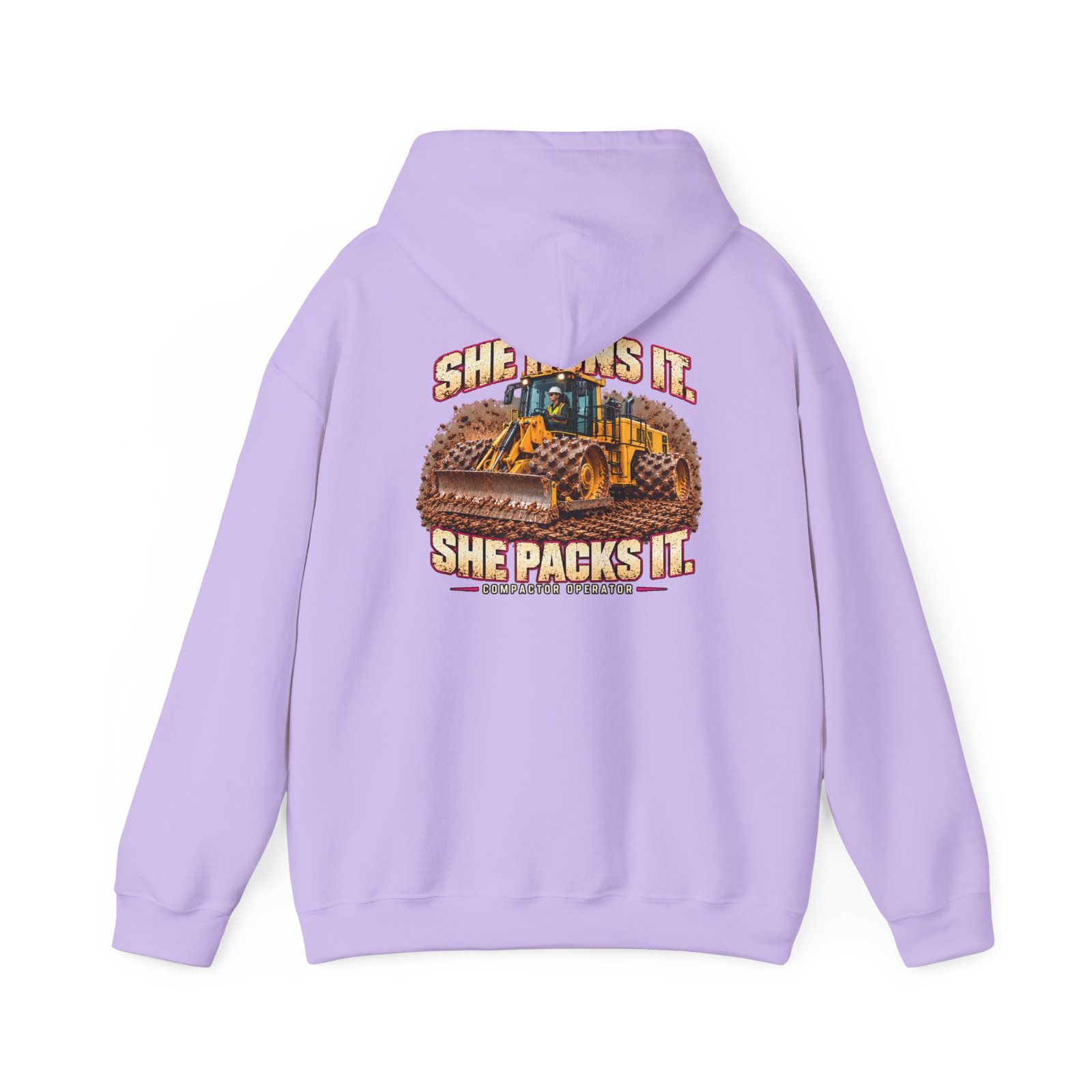 She Runs It. She Packs It. — Woman Compactor Operator Hoodie | Don’t Be a Ronnie - Image 10