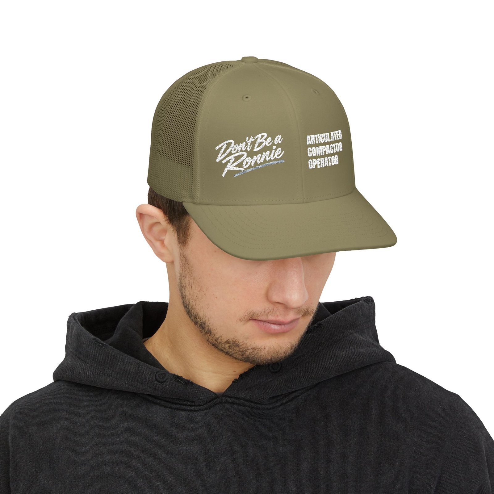 Articulated Compactor Operator Embroidered Richardson 112 Hat | Don’t Be a Ronnie - Image 19