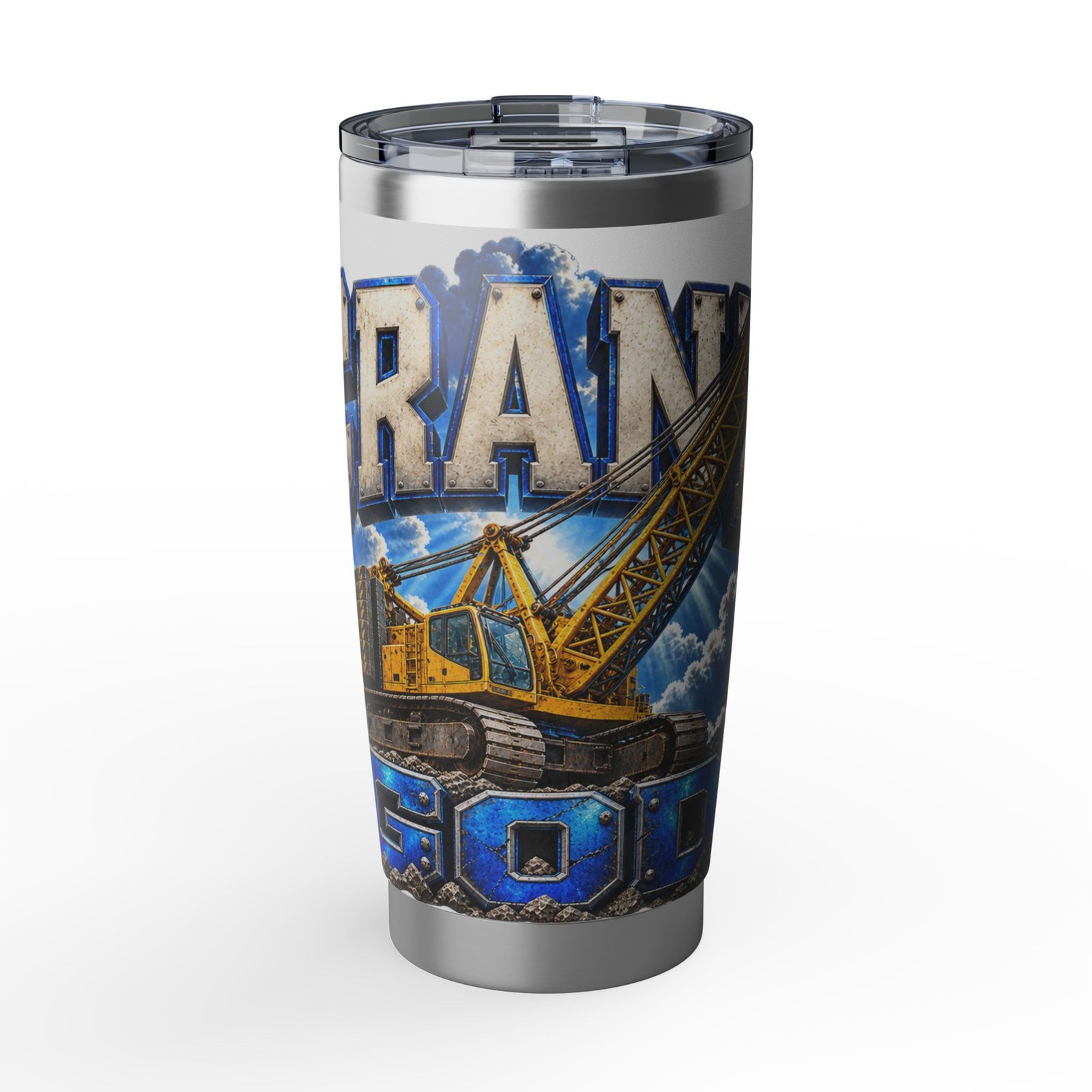 Crane God | Heavy Crane Operator 20oz Tumbler — Don’t Be a Ronnie