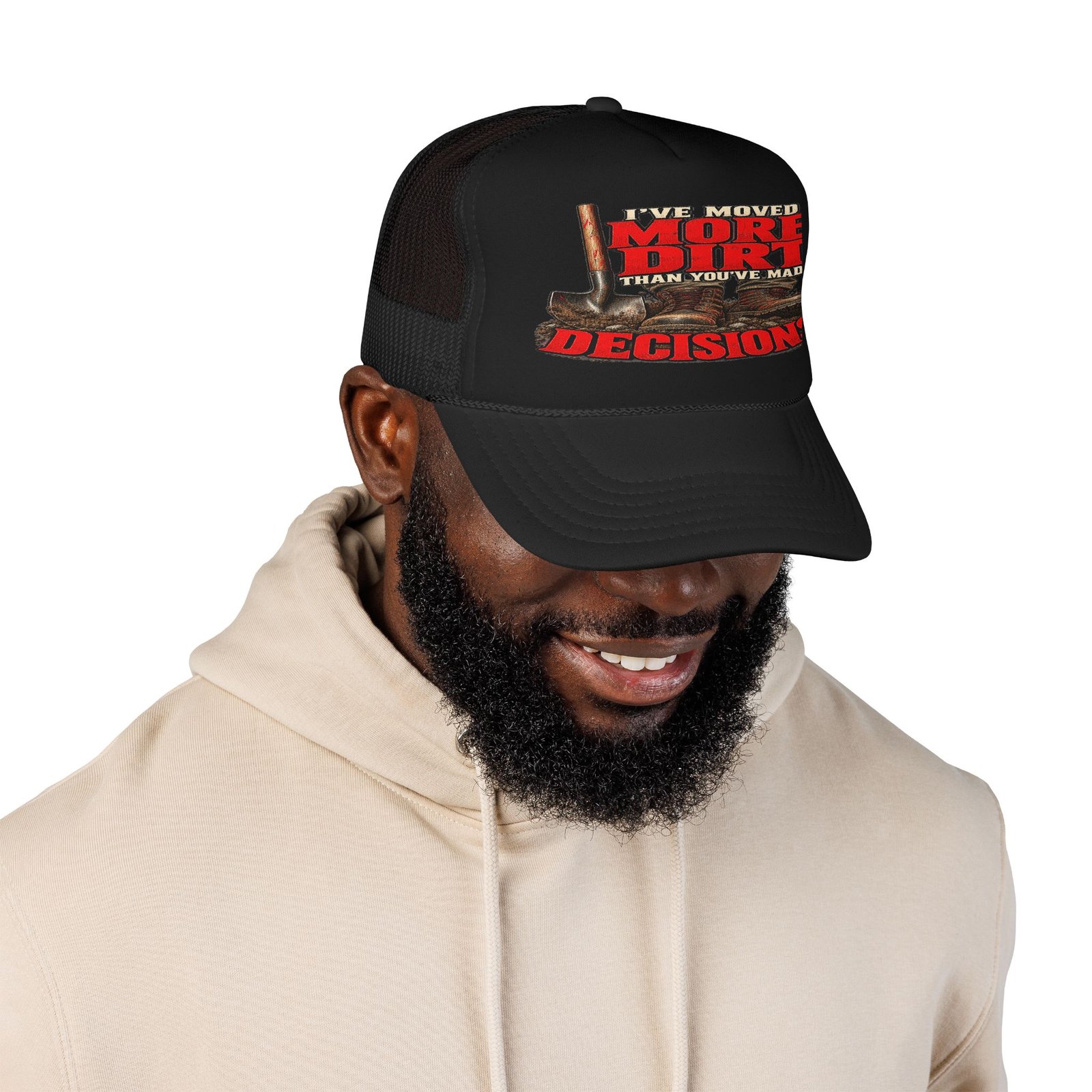 I’ve Moved More Dirt Than You’ve Made Decisions | Trucker Hat — Don’t Be a Ronnie - Image 3