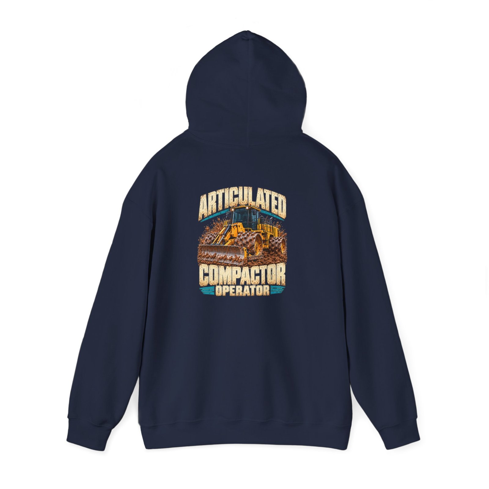 Articulated Compactor Operator Hoodie | Don’t Be a Ronnie - Image 13