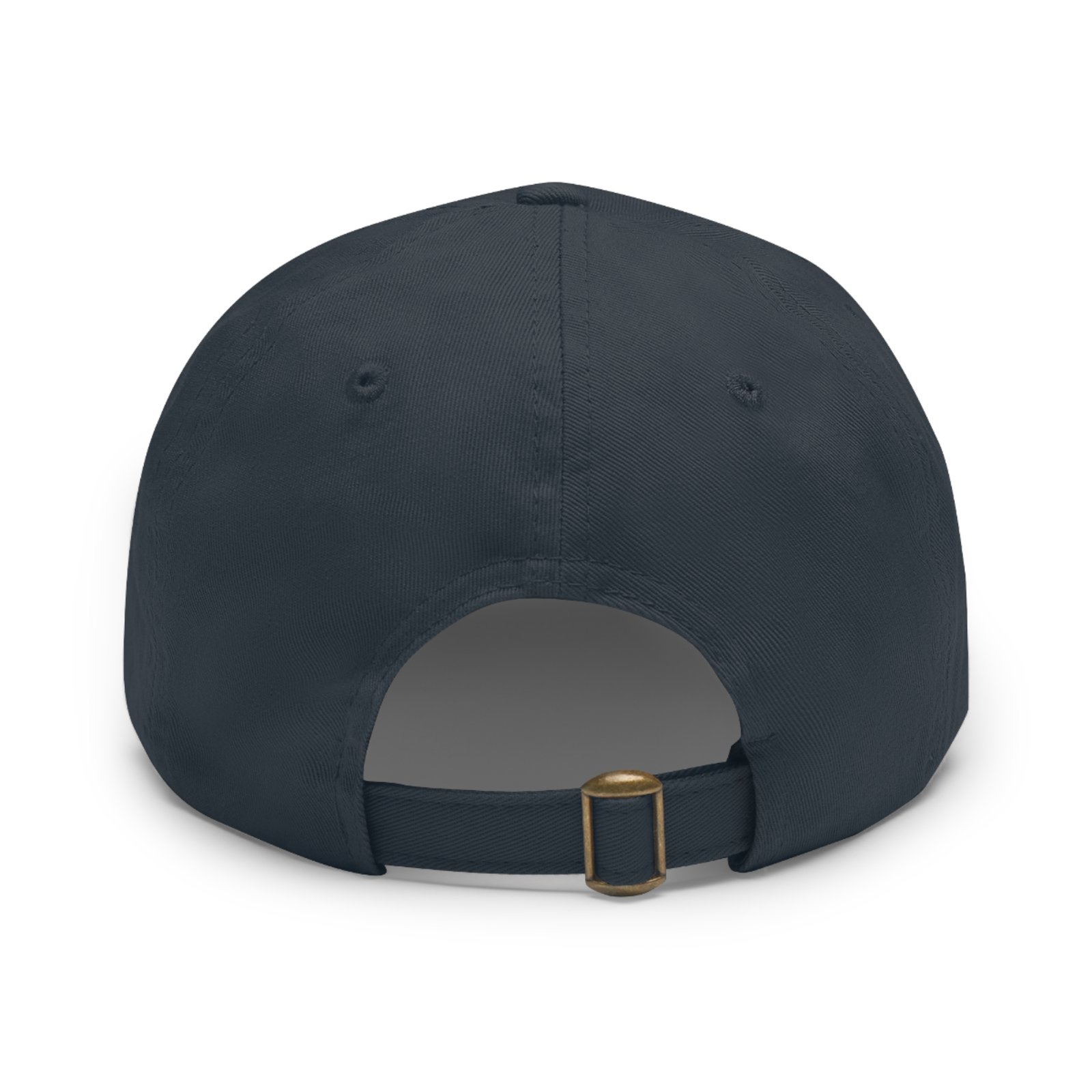 My Bike Runs on Gas. My Life Runs on Overtime. | Alexa Steel-Toe Riders Faux-Leather Patch Hat - Image 7