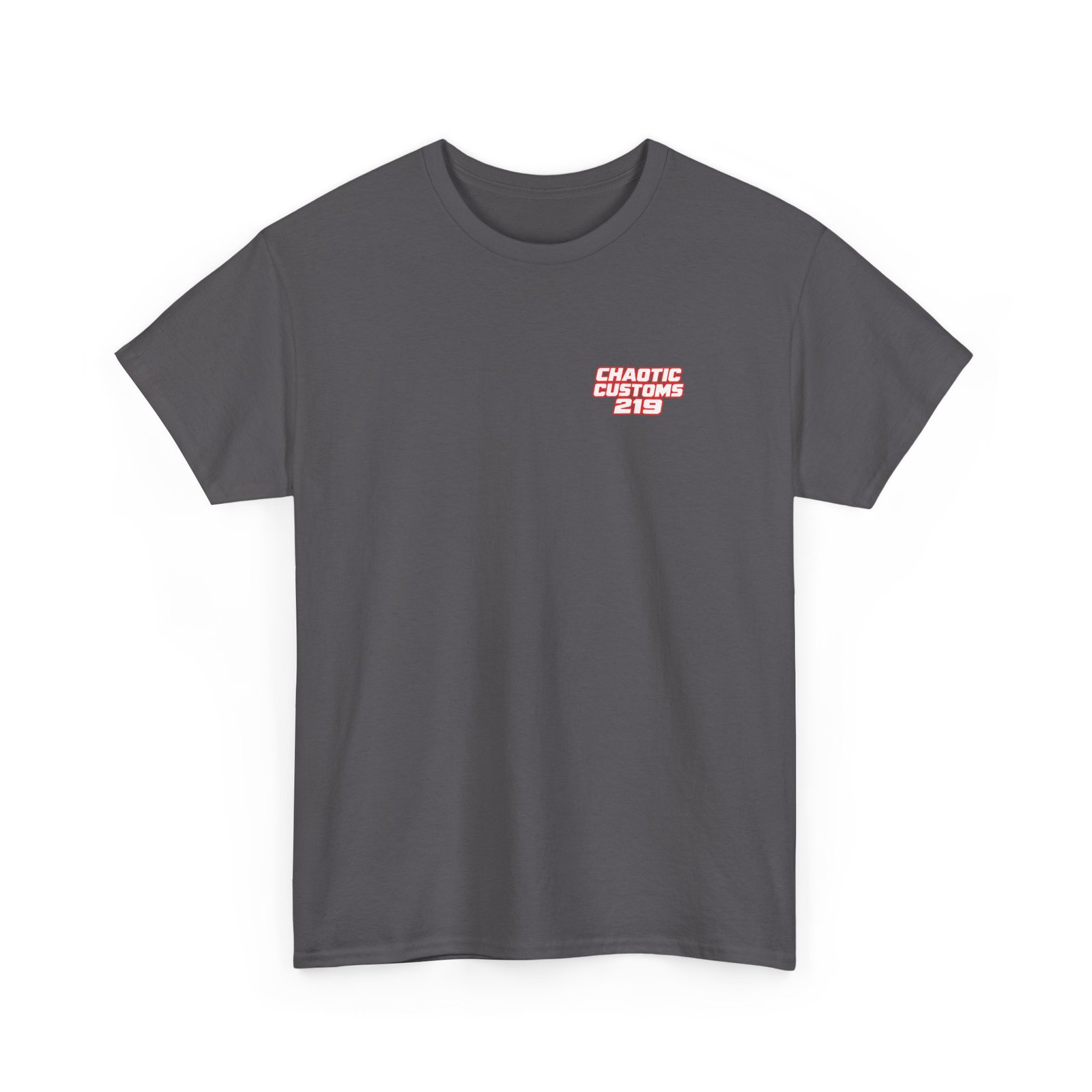 Chaotic Customs 219 — Blue Collar Built. Chaos Driven. T-Shirt - Image 6