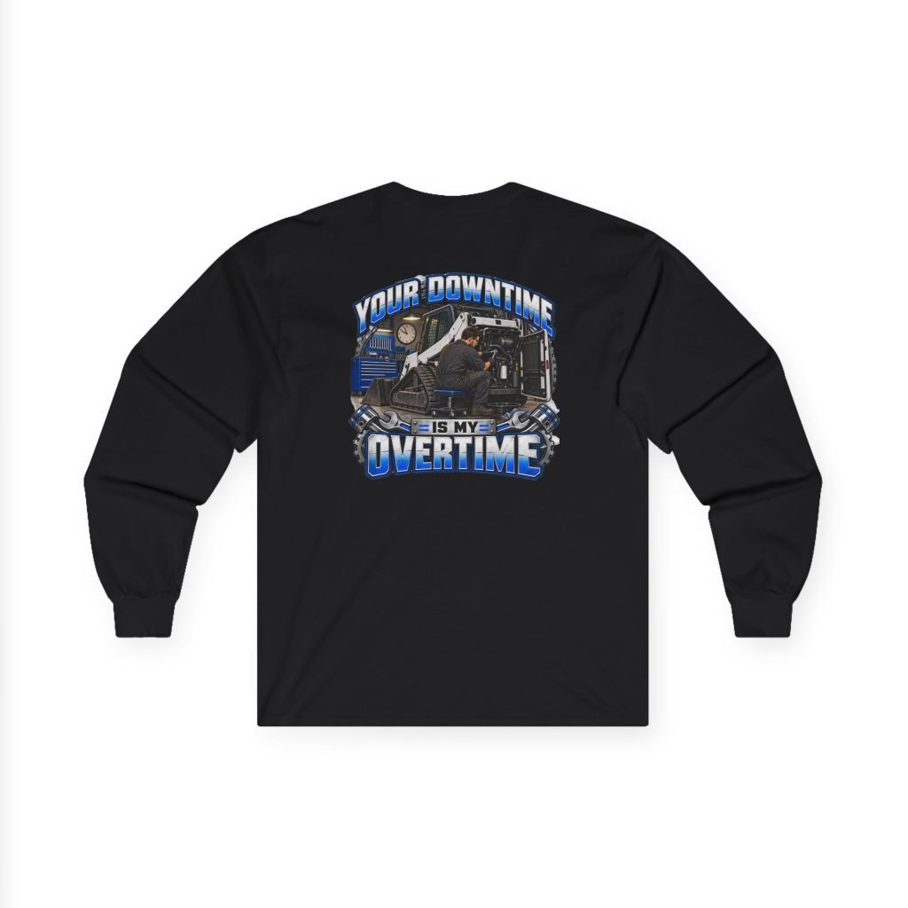 Your Downtime Is My Overtime | Diesel Mechanic Long-Sleeve Shirt — Don’t Be a Ronnie