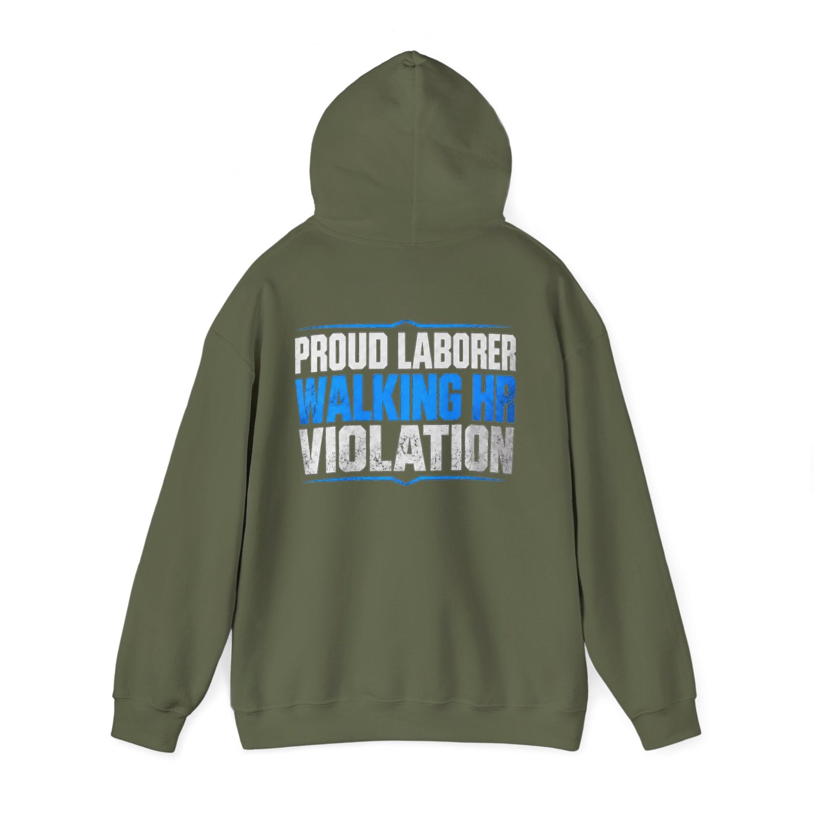 Proud Laborer — Walking HR Violation Work Hoodie - Image 3